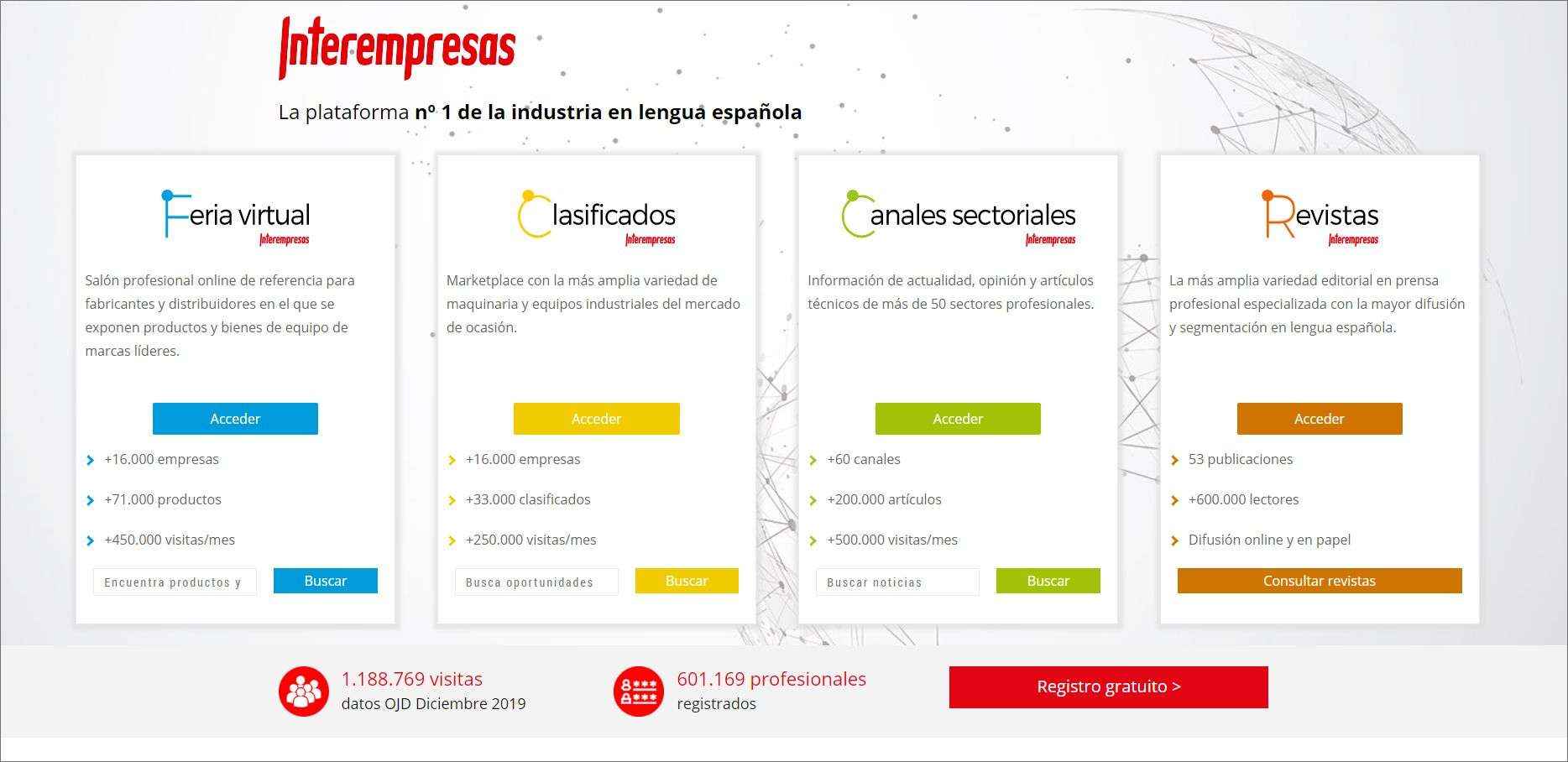 Interempresas comienza el año estrenando plataforma digital
