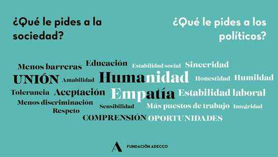 Según Fundación Adecco, poder trabajar sería el mejor regalo para 7 de cada 10 personas con discapacidad