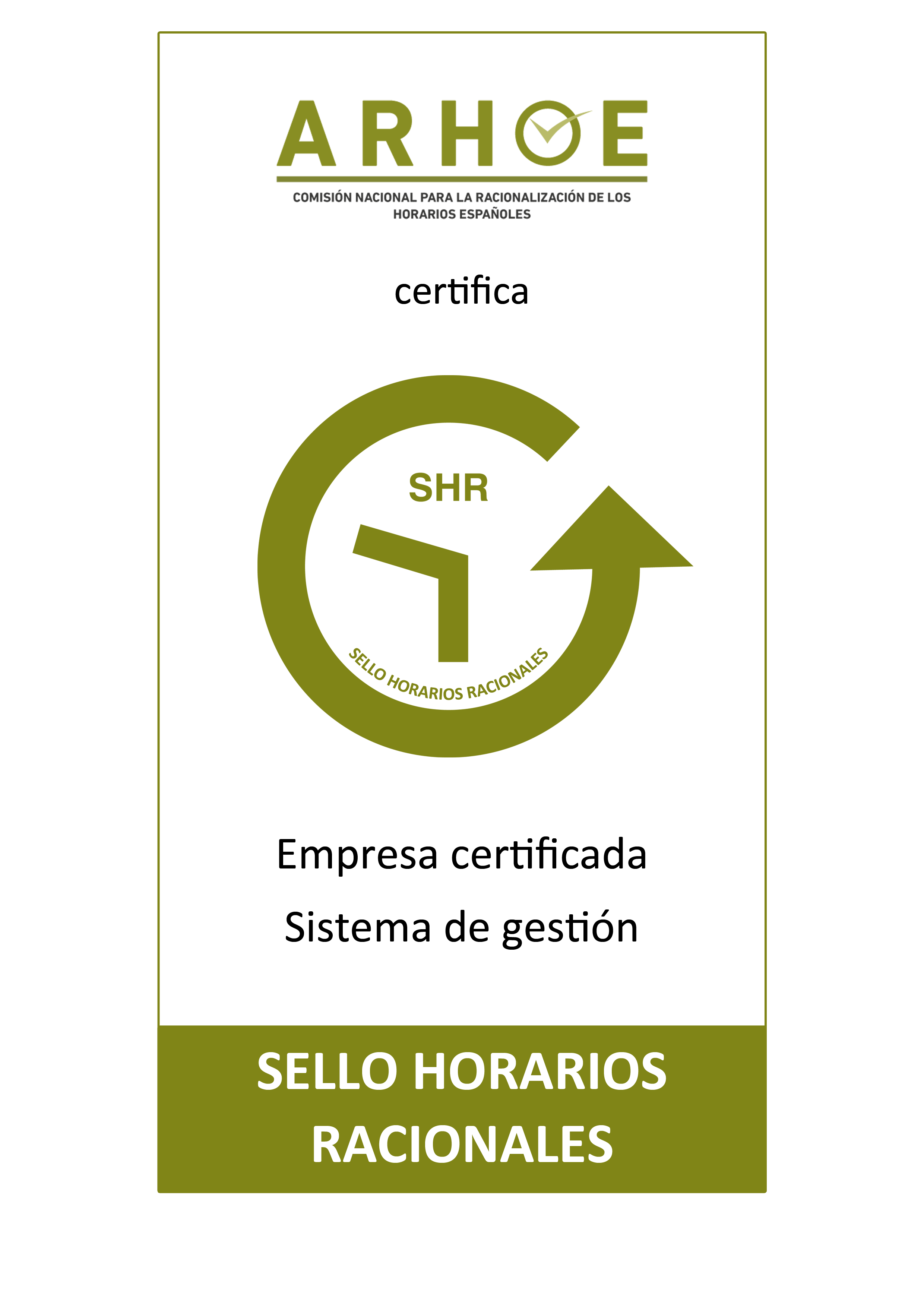 Sello Horarios Racionales: un certificado para empresas que valoran la conciliación