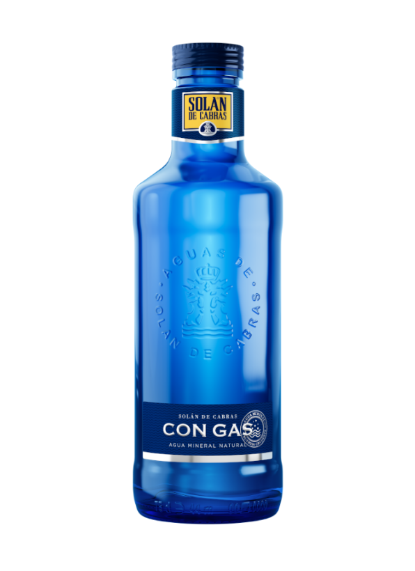 Solán de Cabras lanza su exclusiva agua mineral natural con gas