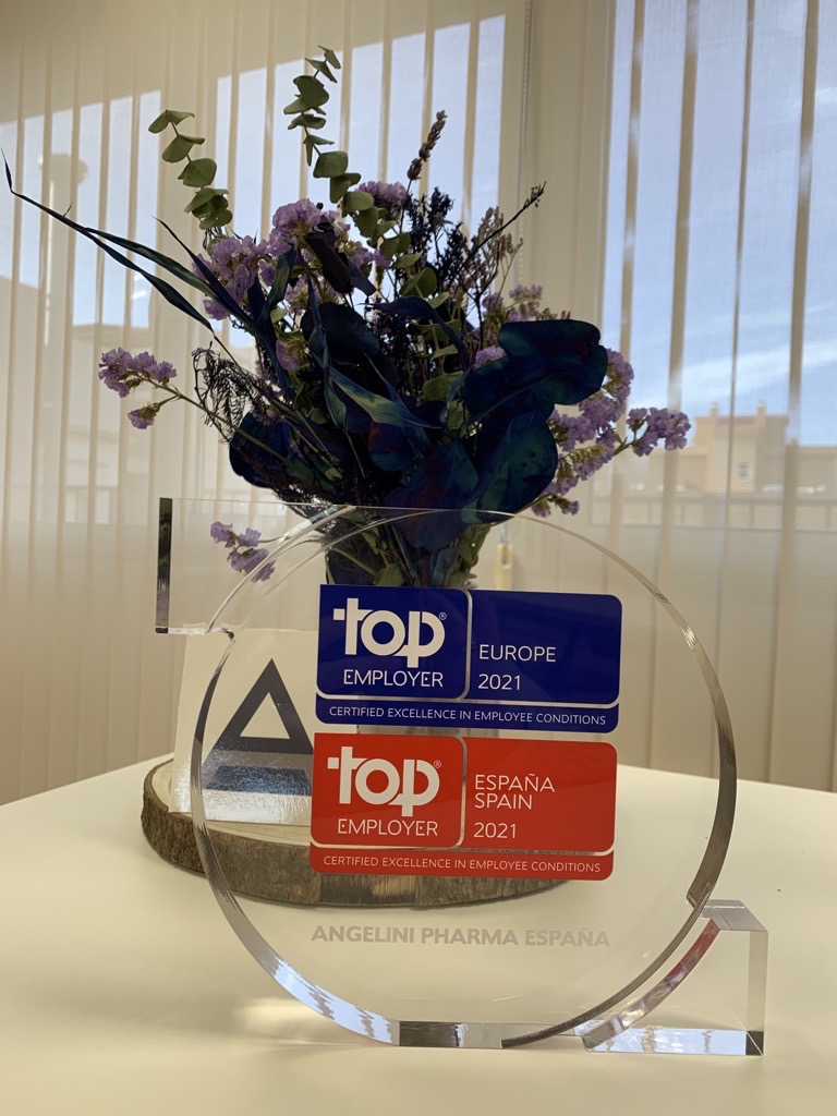 Angelini Pharma España, certificada de nuevo como compañía Top Employer
