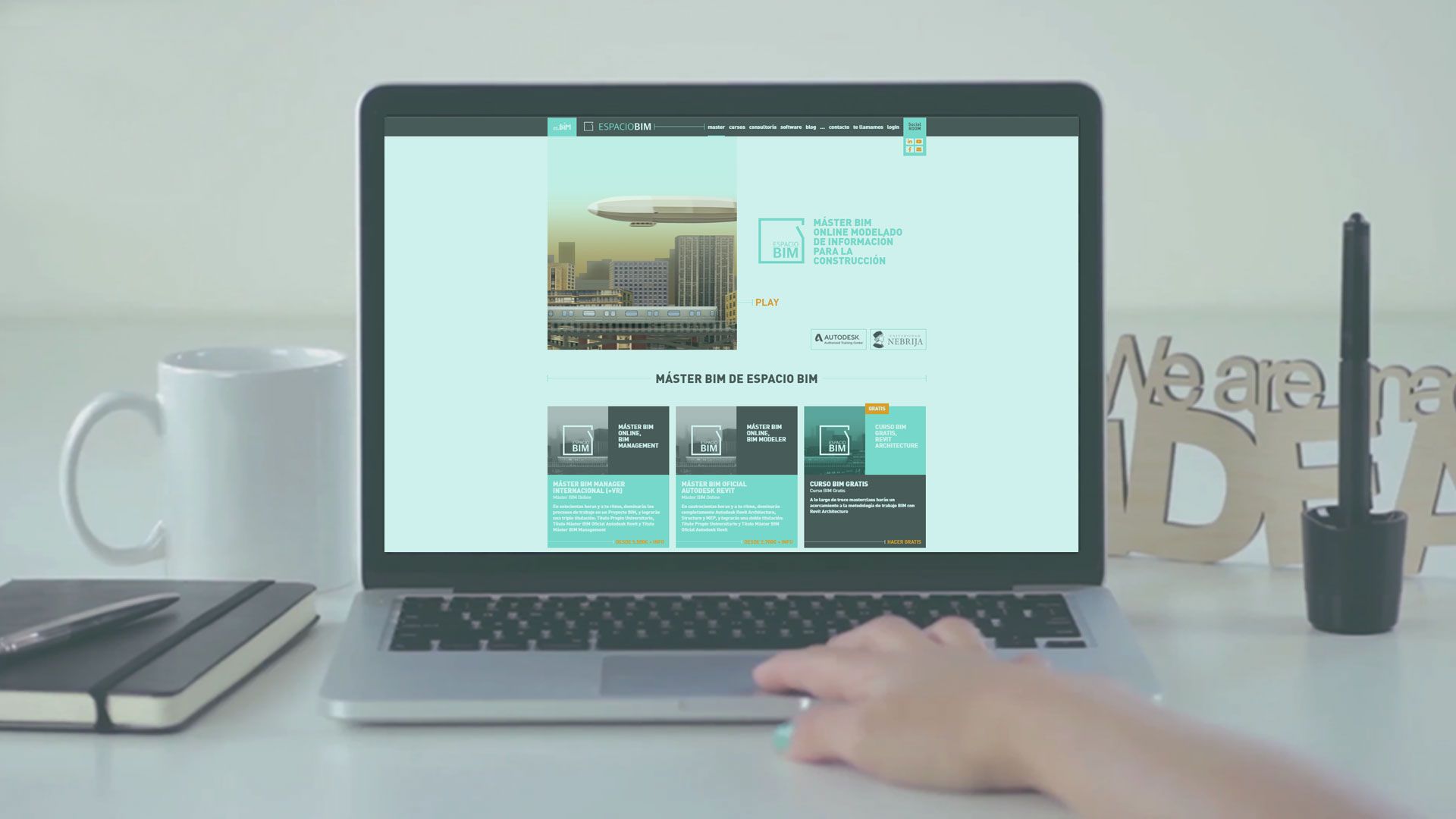 Espacio BIM renueva su web y el diseño de su campus virtual
