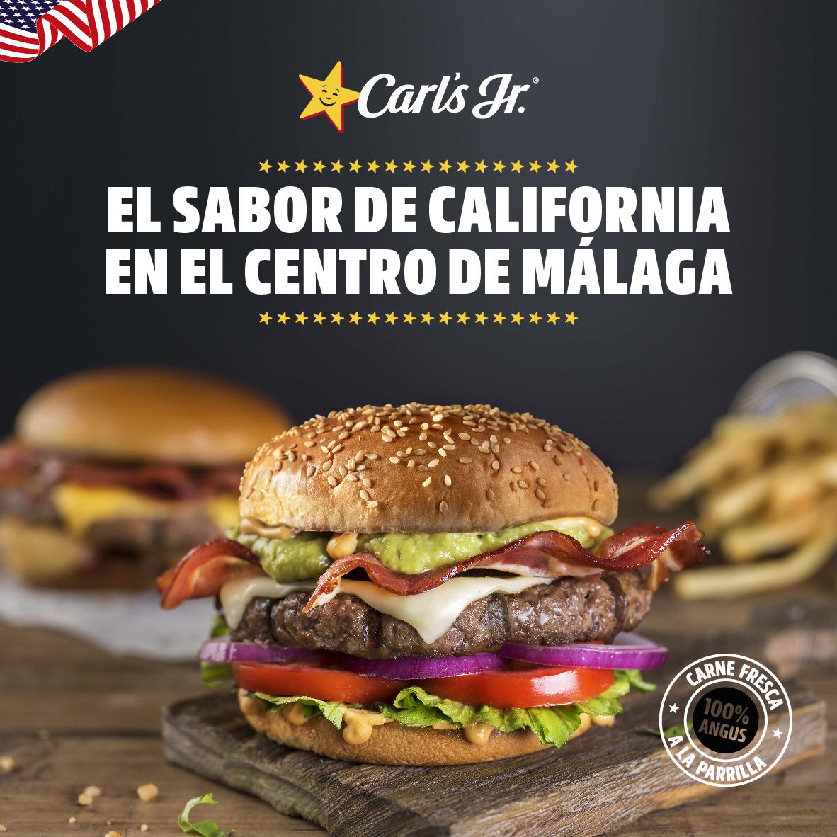 Carl´s jr. abre un nuevo restaurante en Málaga