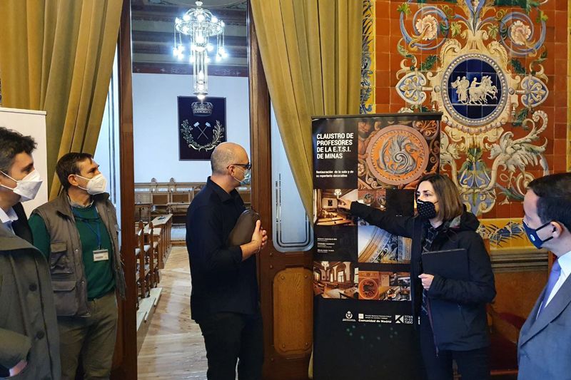 El patrimonio de la Escuela de Minas y Energía de la UPM, un ejemplo de colaboración entre entidades