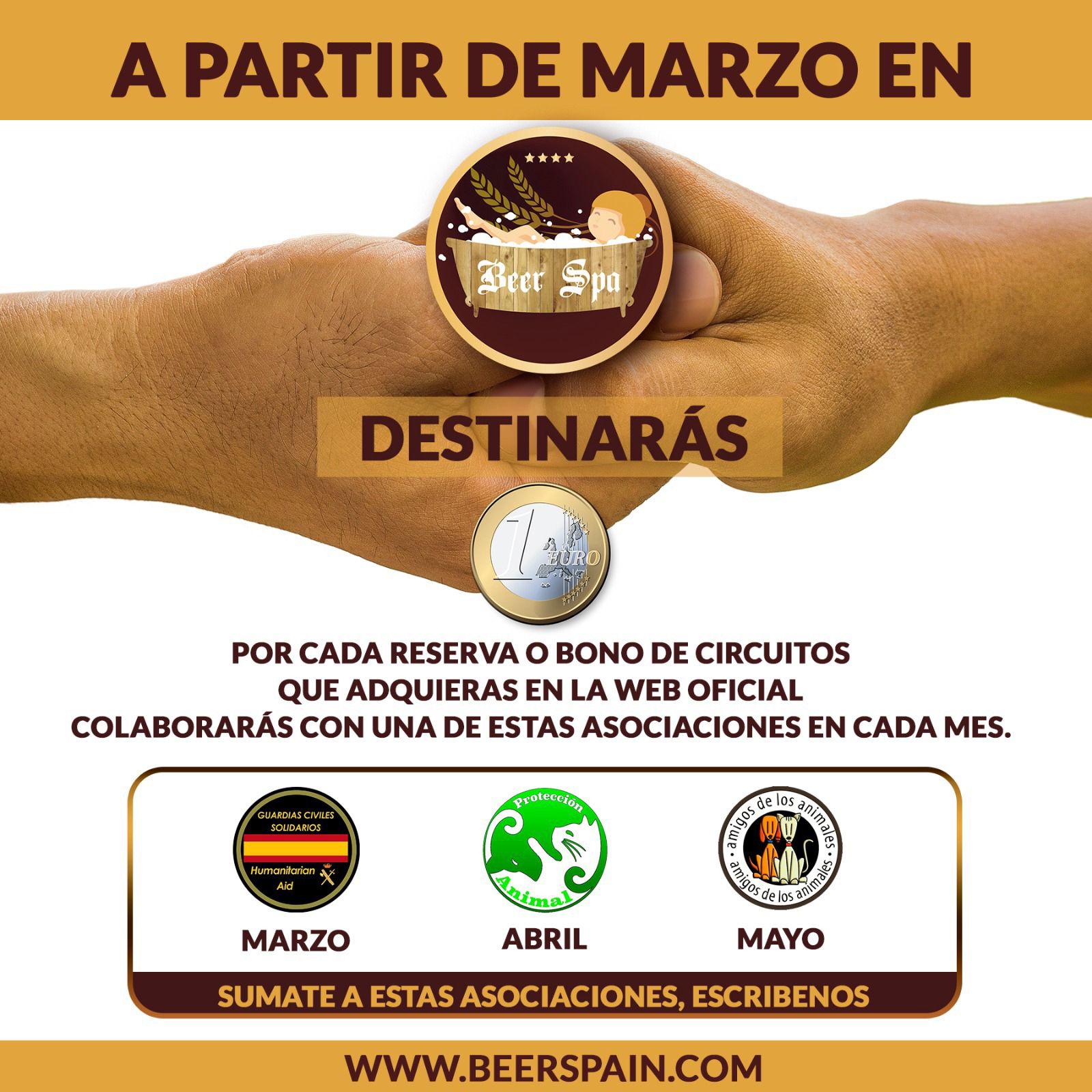 La empresa Beer Spa aprueba una política de RSC para ayudar a asociaciones de carácter social y humanitario