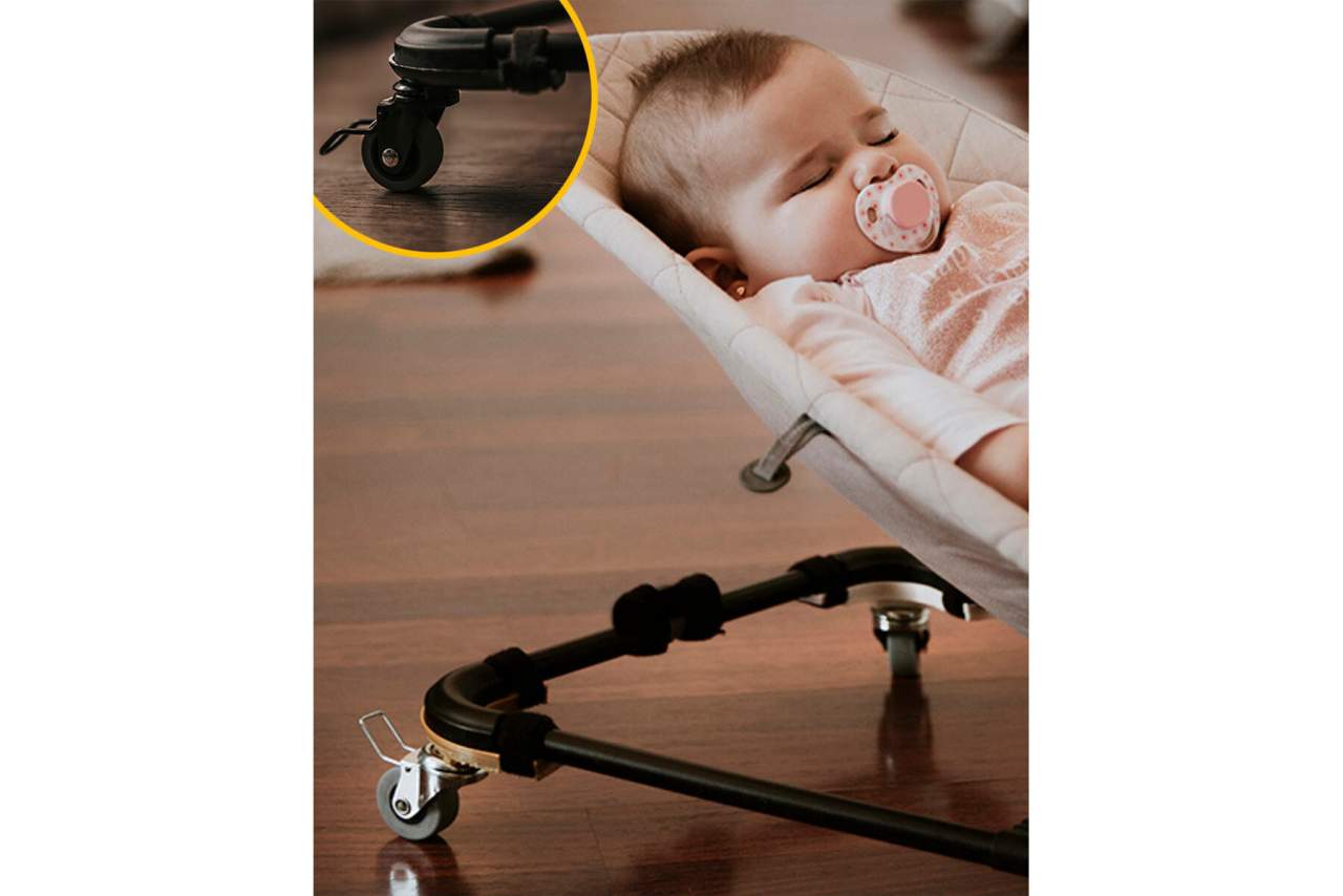 Las ruedas para hamacas infantiles que han revolucionado a nivel internacional de Ride&Go Baby