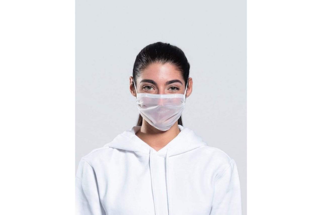Las mascarillas transparentes de tela homologadas de Rewinder Light