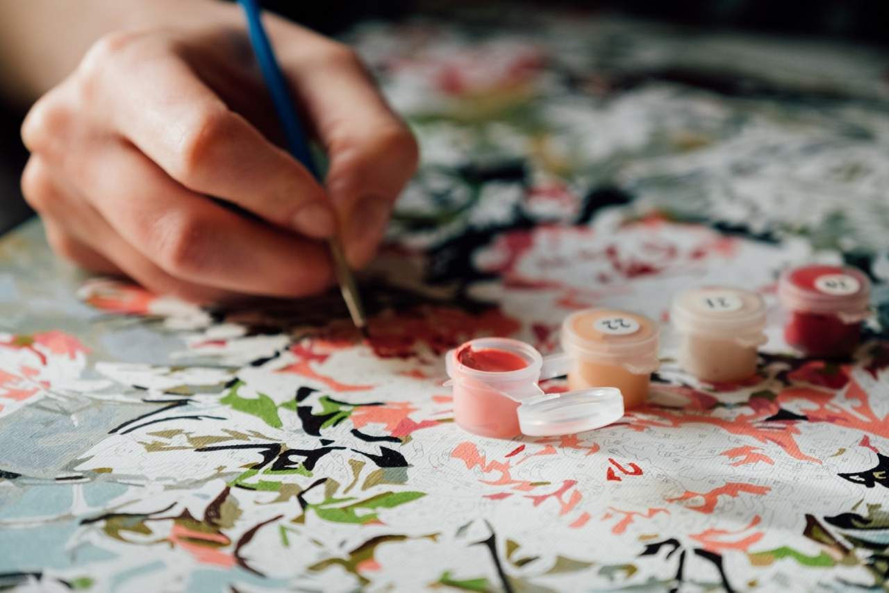 Pintar con números adultos, el pasatiempo de moda en 2021