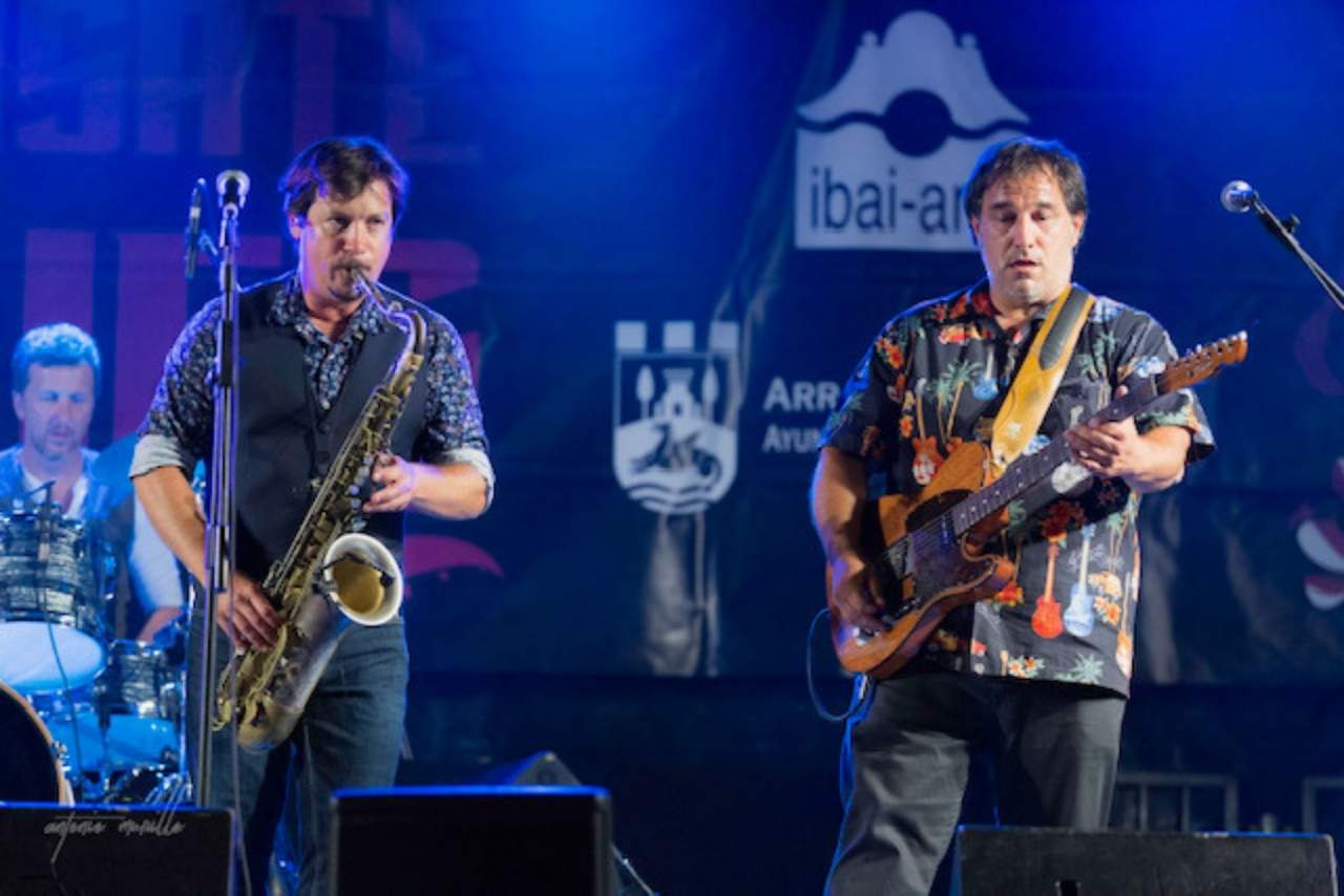 Uno de los mejores conciertos del festival Arrasate Blues fue Travellin Brothers