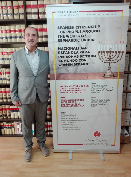 ¿Cuál es el plazo para firmar ante notario la nacionalidad española sefardí en 2021/22? Según César Ciriano