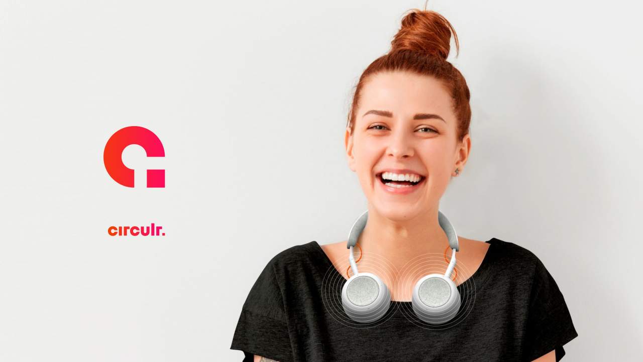 Auriculares con inteligencia artificial, así son los Neckphones de Circulrsound