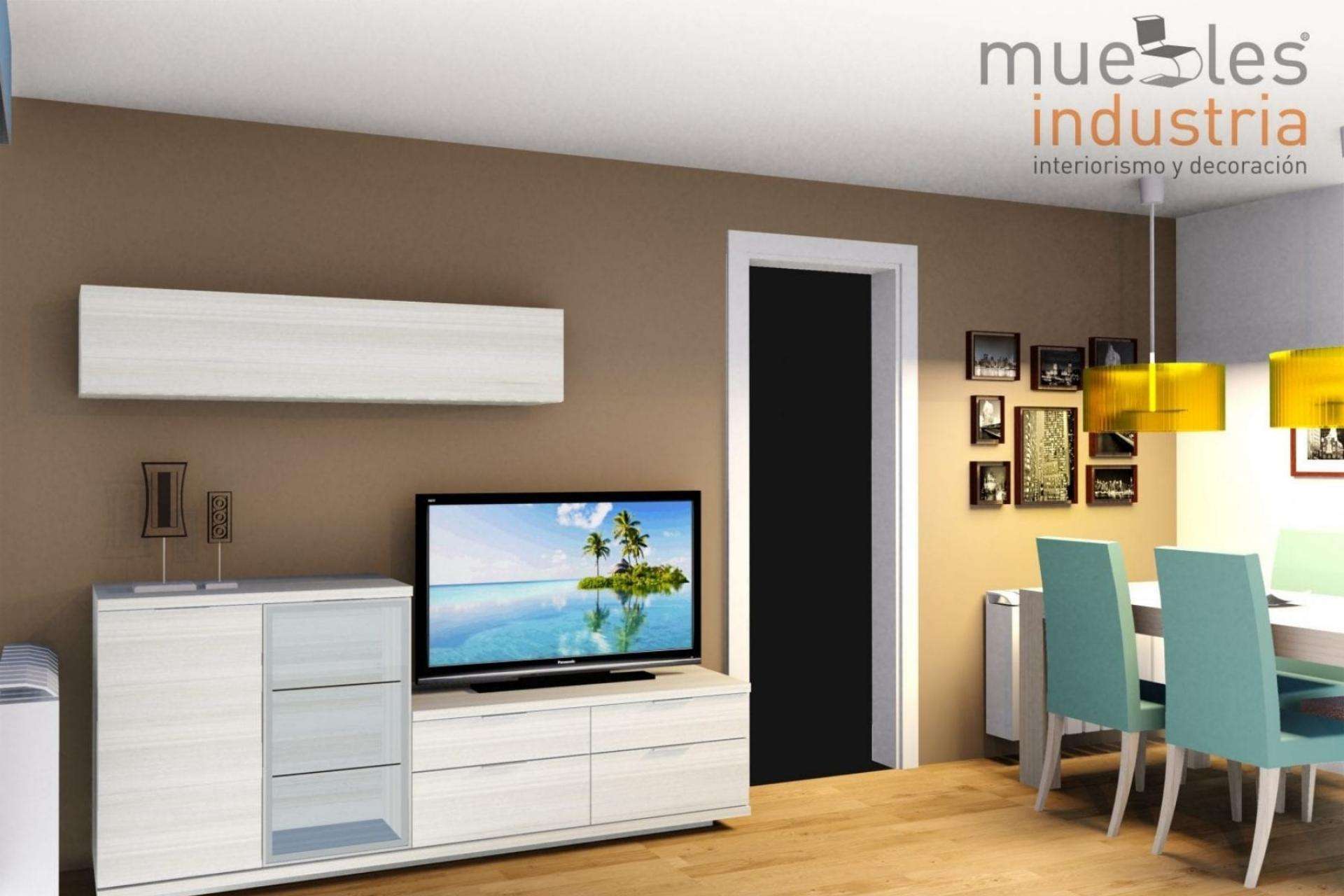 Diseño muebles 3D en Barcelona:  Muebles Industria
