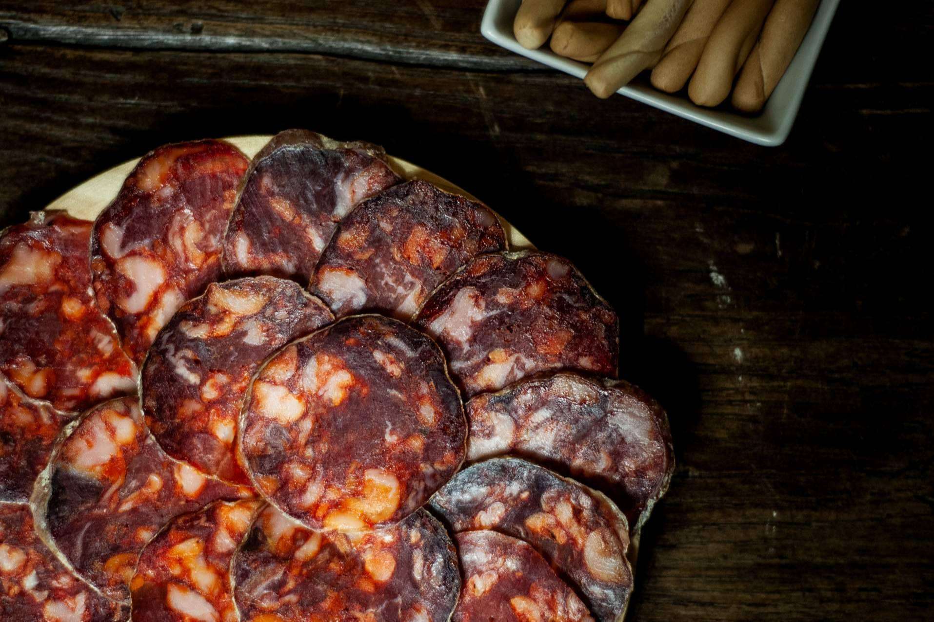 A nivel nacional e internacional, el chorizo ibérico de bellota es el favorito
