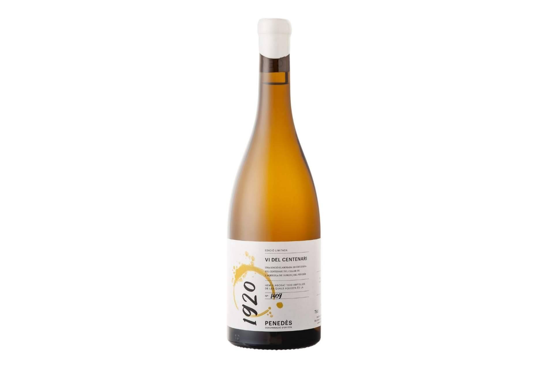 Agrícola de Llorenç: el Vino Blanco del Centenario 1920 ha sido galardonado como uno de los 50 mejores del mundo
