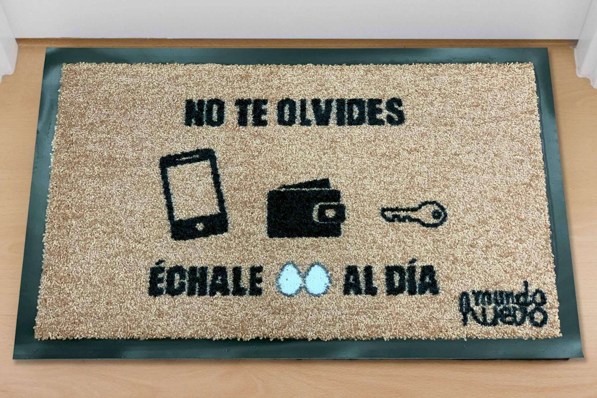 Mundohuevo ofrece felpudos originales para el hogar