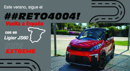 #RETO4004 con "Inútiles al volante" Vuelta a España con un microcoche Ligier JS60 Suv Extreme