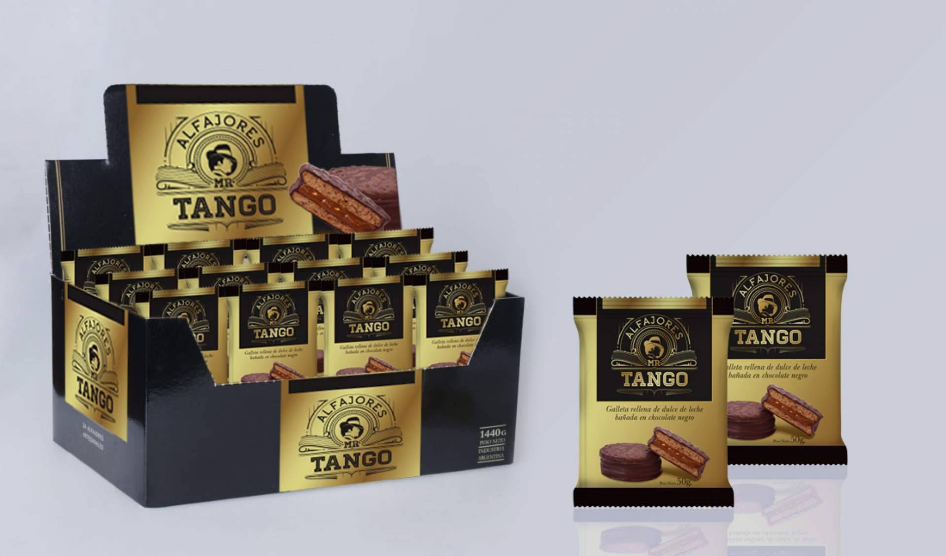 El alfajor de chocolate y dulce de leche de Alpimar Alimentación son el placer de los amantes de la gastronomía argentina