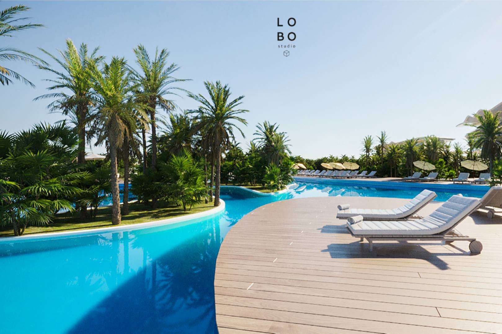 Diseño en tercera dimensión: el innovador Render Hotel de Lobo Studio