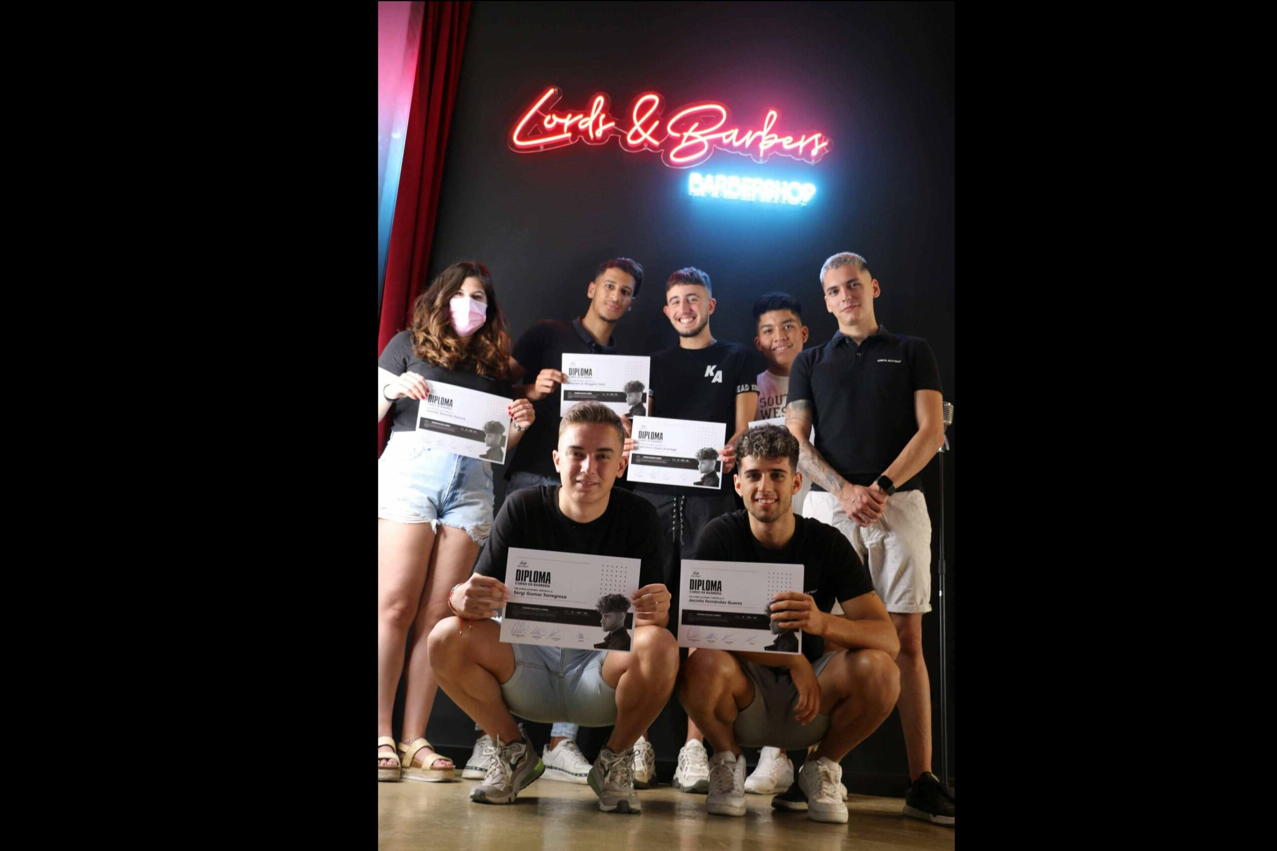 Formarse en el curso de barbería de The Lords Academy