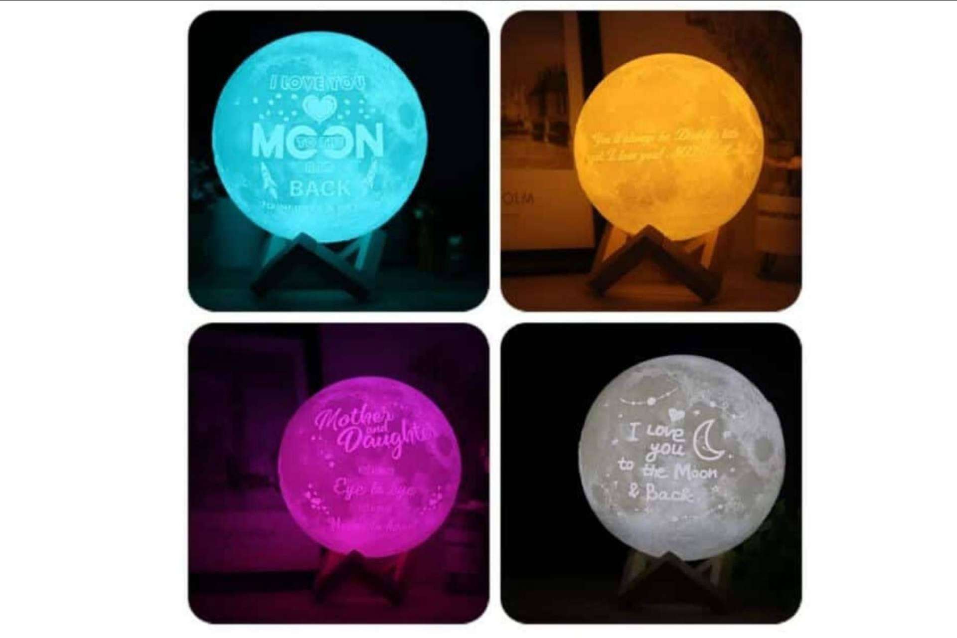 Lámpara Personalizada: el regalo perfecto para cualquier ocasión con el diseño de las lámparas luna