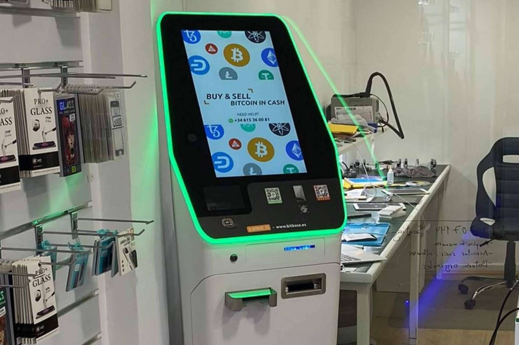 Reparación iPhone Sevilla cuenta con un cajero Bitcoin en Sevilla