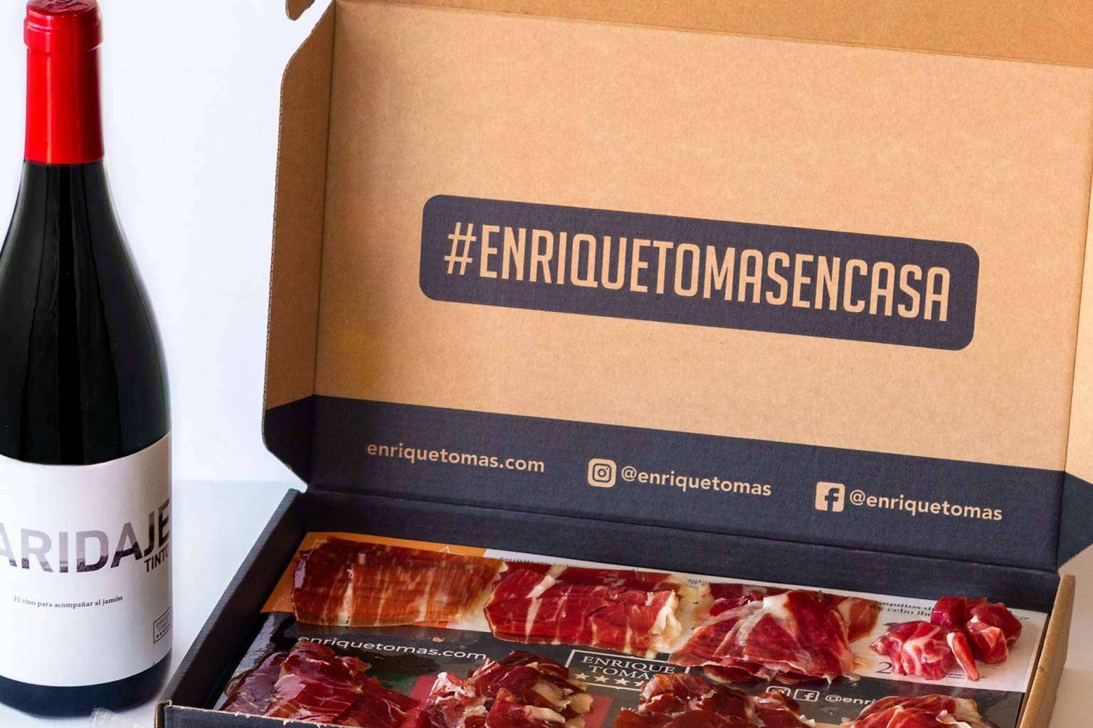 Llevar el sabor del jamón ibérico a casa es posible con la  cata comentada online de Enrique Tomás