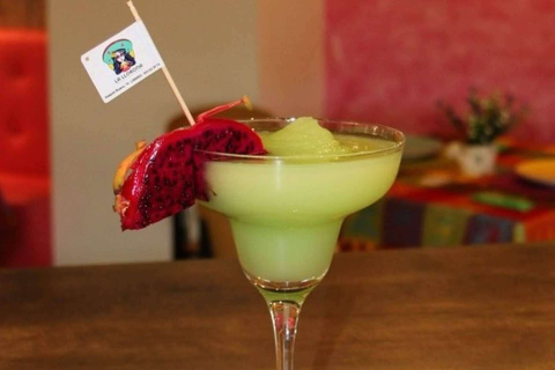 El popular cocktail Margarita del restaurante mexicano La Llorona