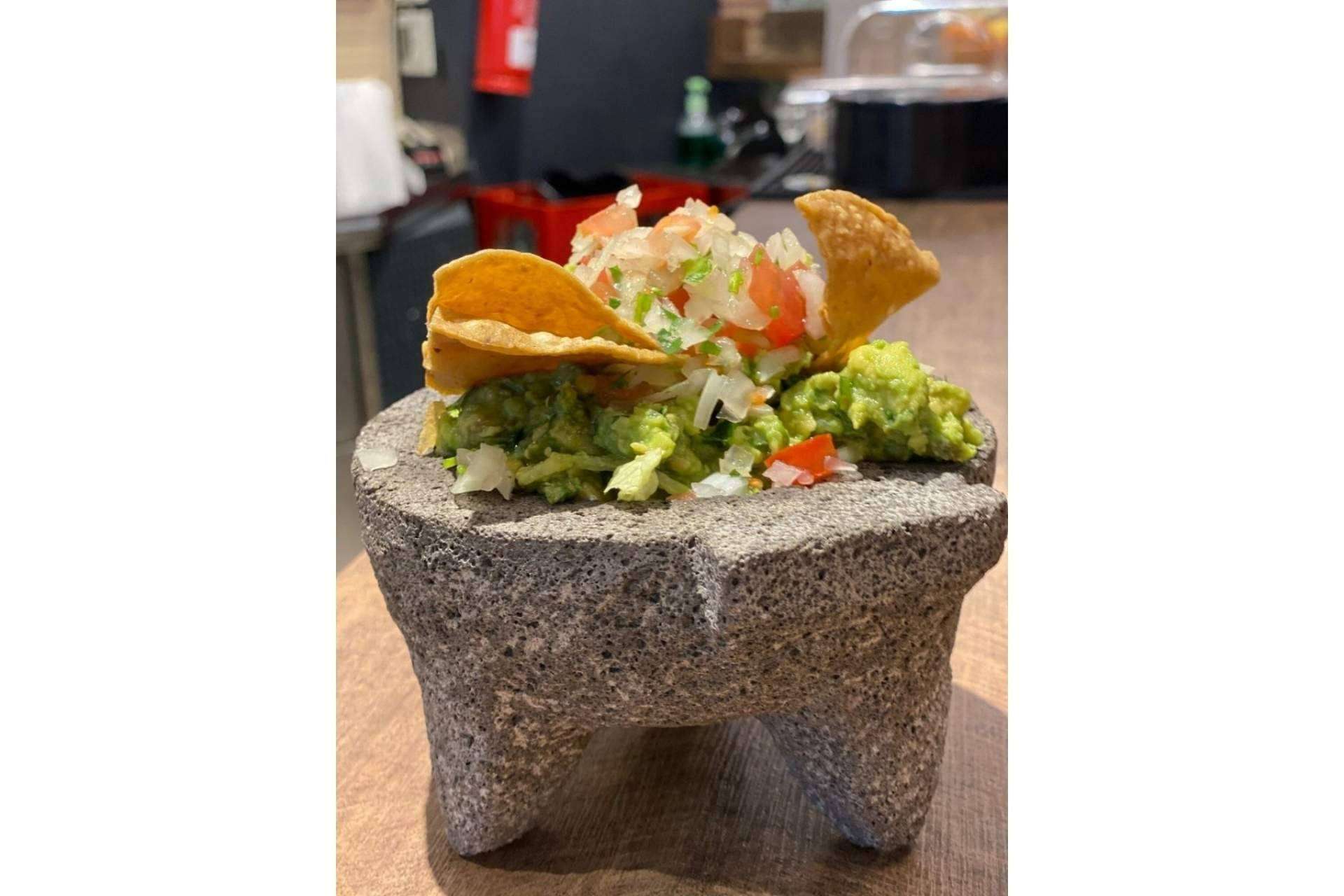 El auténtico guacamole del restaurante La Llorona