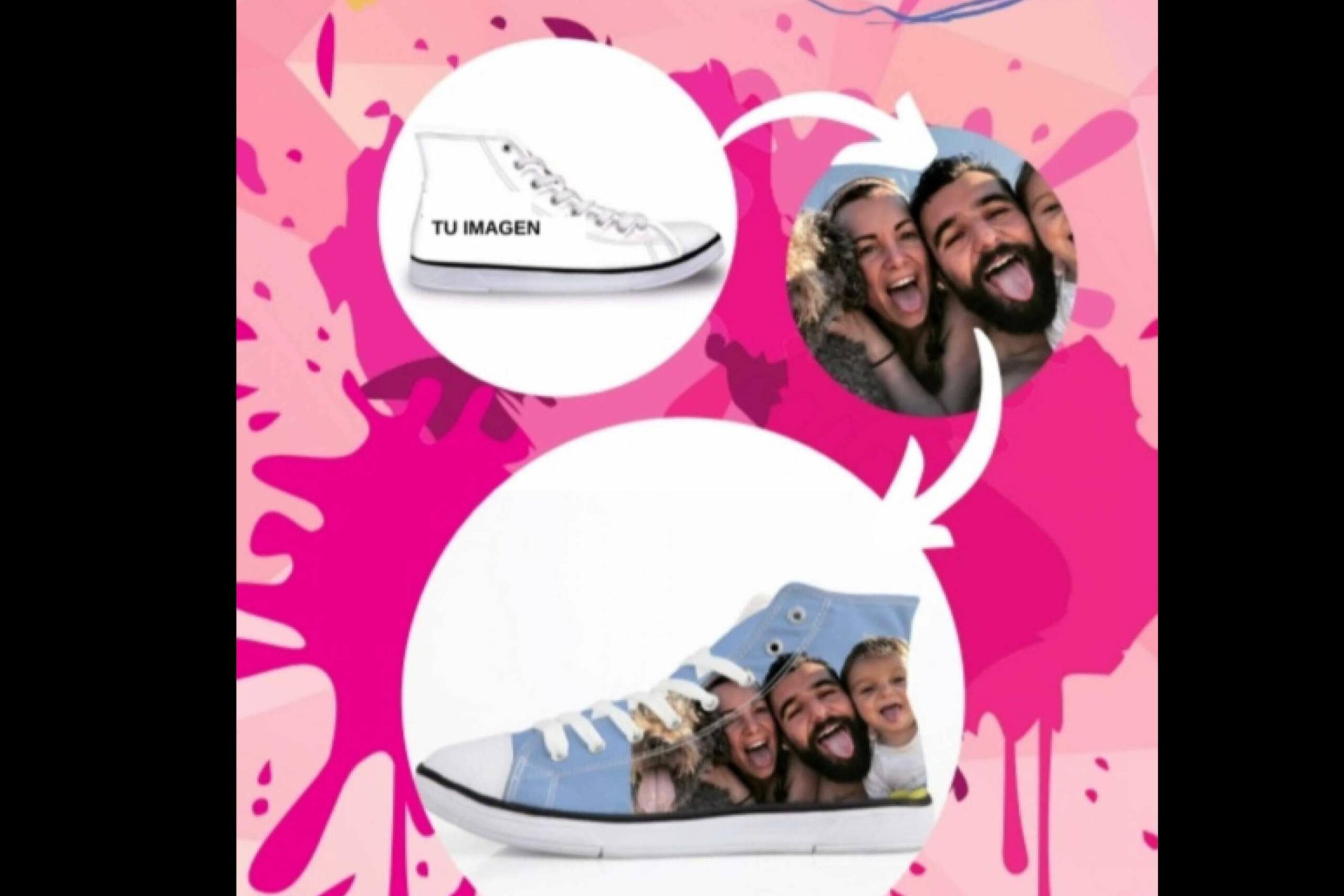 Zapatillas personalizadas para toda España y Portugal en OriginalFeet