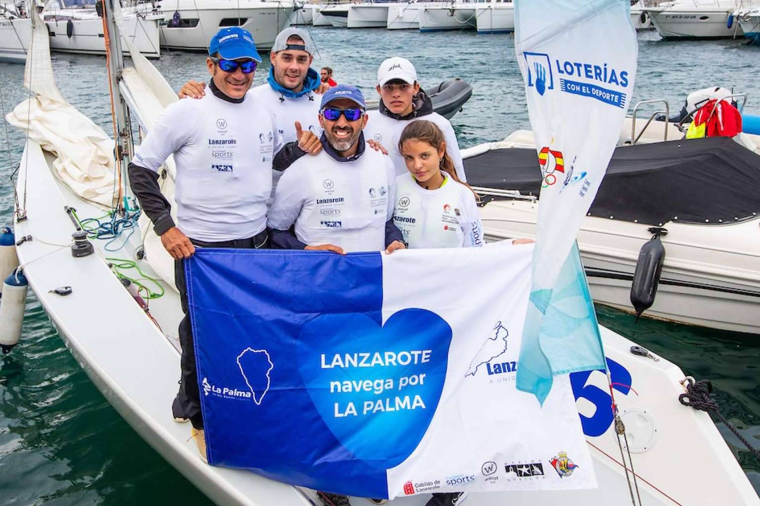 Lanzarote se alza como ganador en la Liga Española de Vela