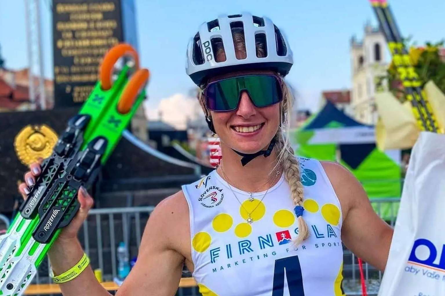 La marca española de material de rollerski que triunfa fuera del país es Bonés Skiroll