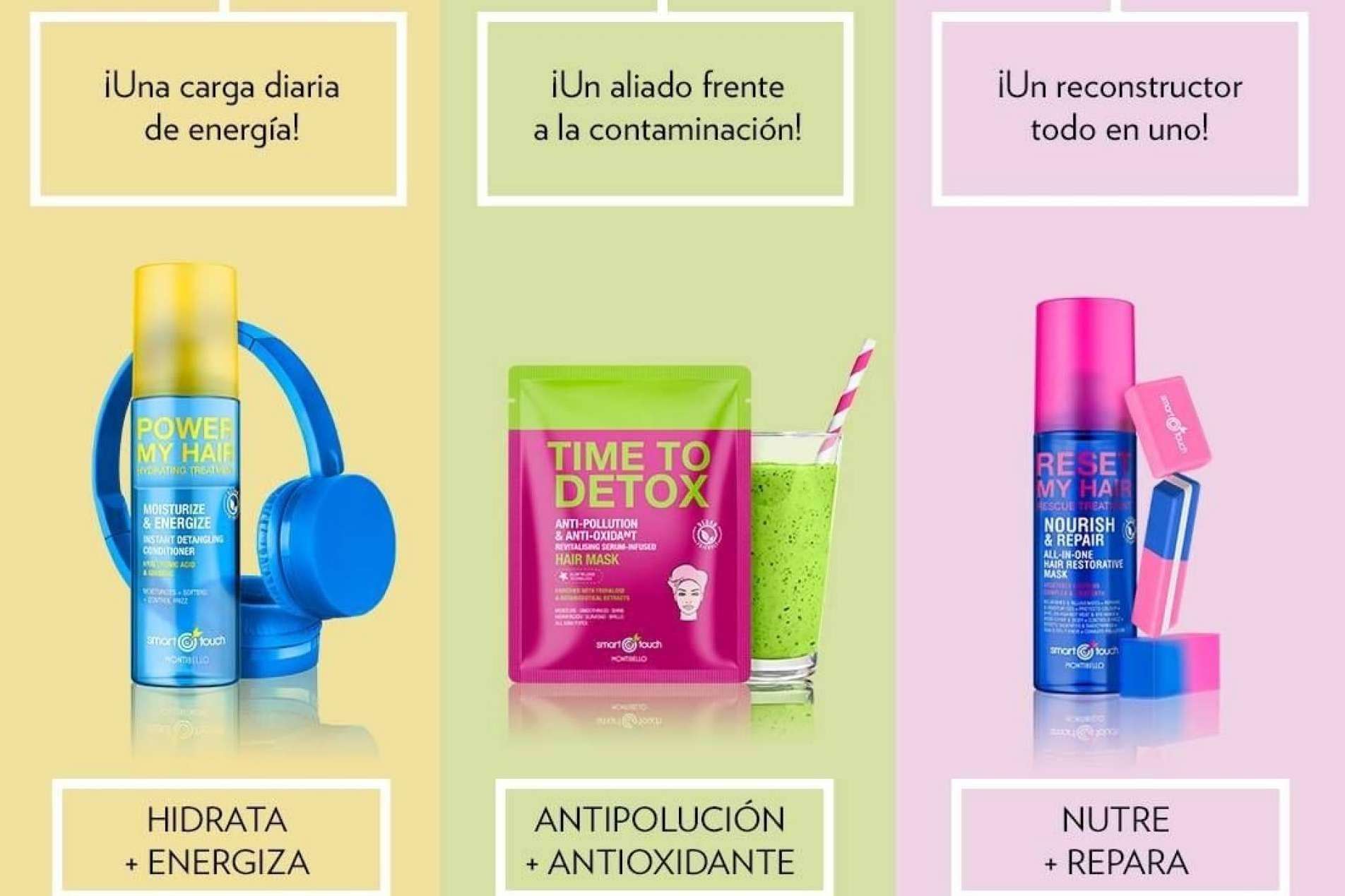 Los nuevos productos de la línea Smart Touch de Montibello ya están disponibles en la tienda online de Llarcó