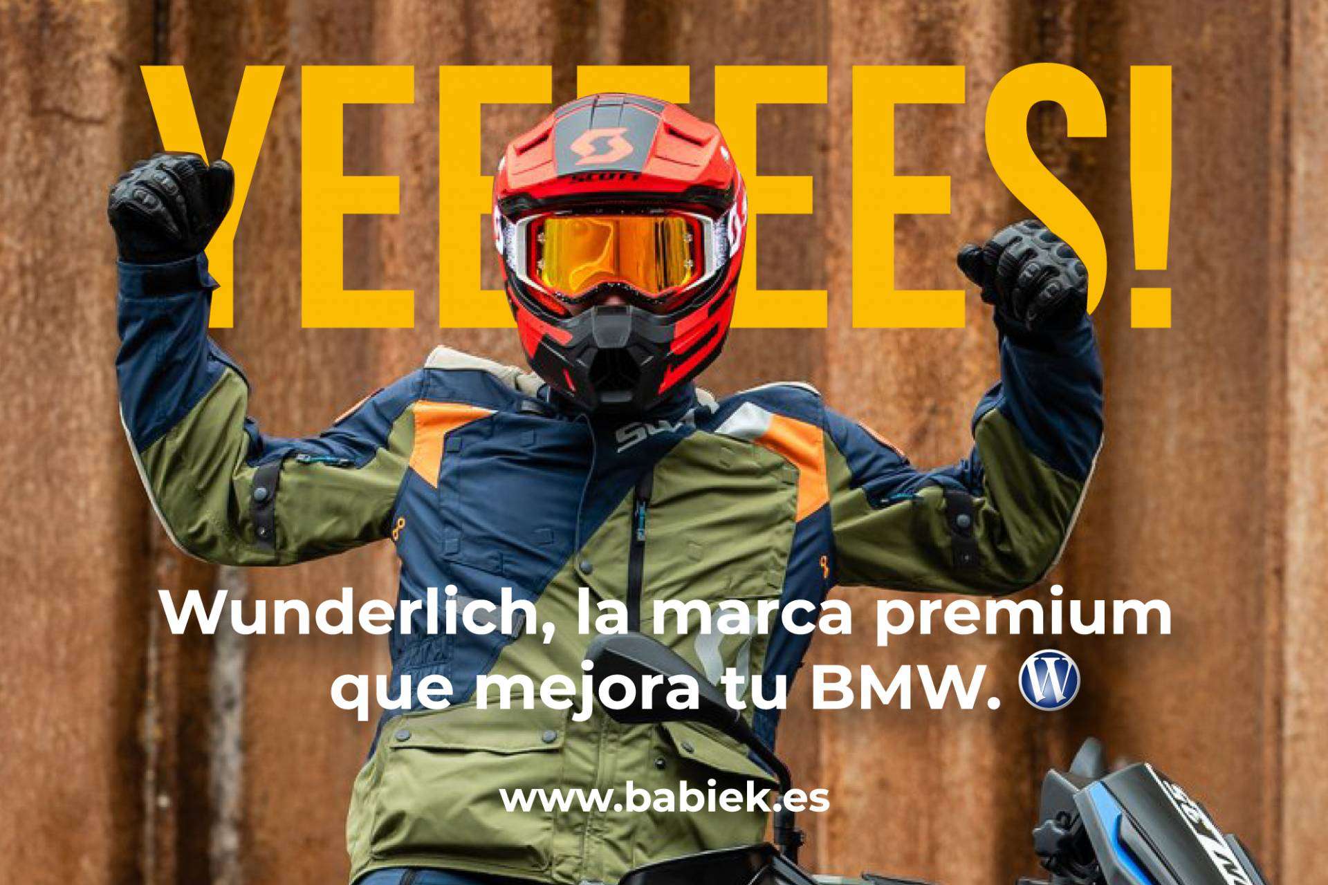 ¿Por qué Babiek Moto Adventure recomienda Wunderlich para la moto?