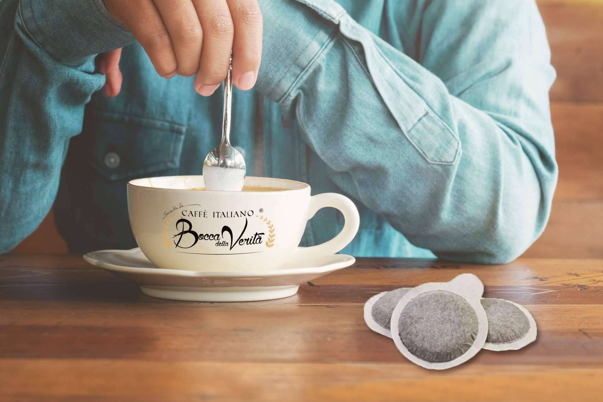 Cafè Bocca della Verità, desde el año 1958 tostando uno de los mejores cafés italianos. El café está de moda