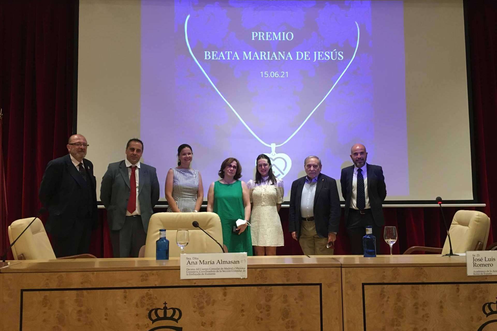 2021, un año muy solidario para el sector de la joyería. Nace el Premio Beata Mariana de Jesús de Condé de Diamante.