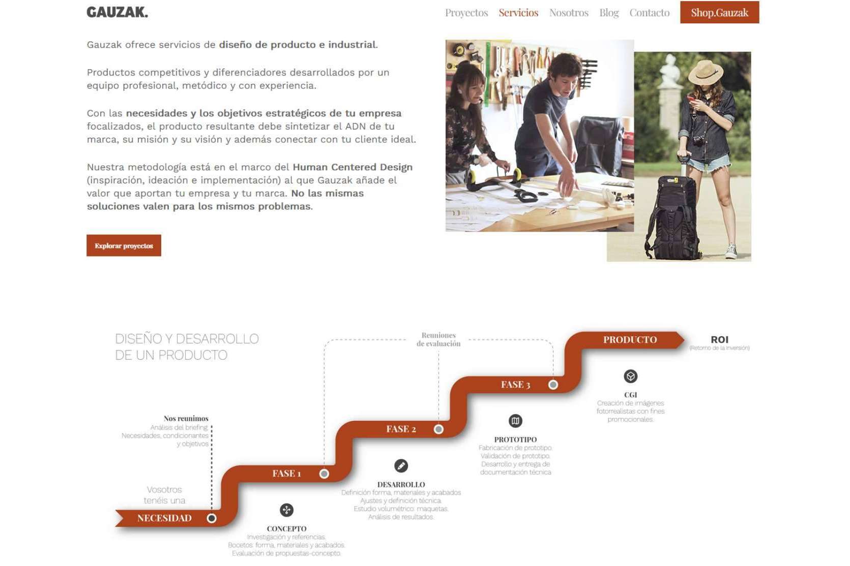 La empresa española de diseño industrial que ayuda a emprendedores a idear y fabricar sus nuevos productos es Gauzak