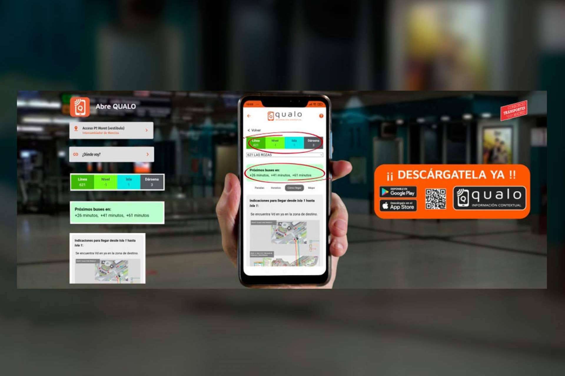 La tecnología universal y transversal de información contextual en el móvil, QUALO
