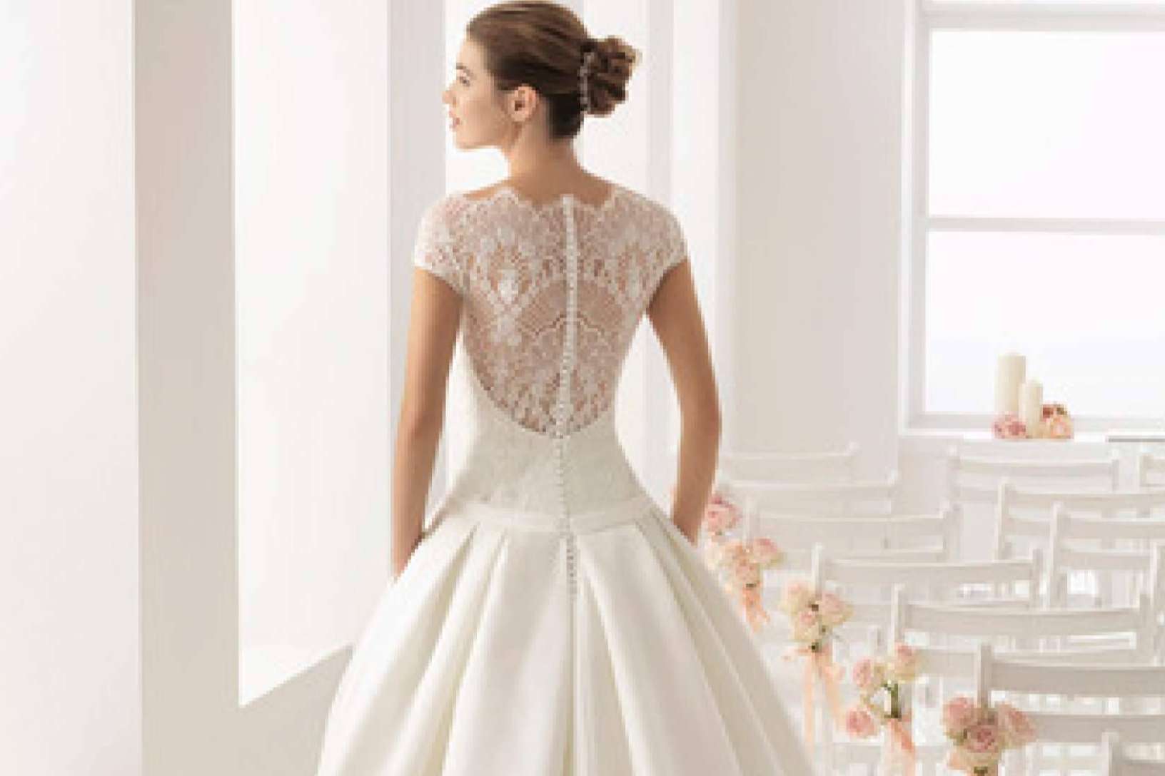 María Vega diseña vestidos de novia para boda civil