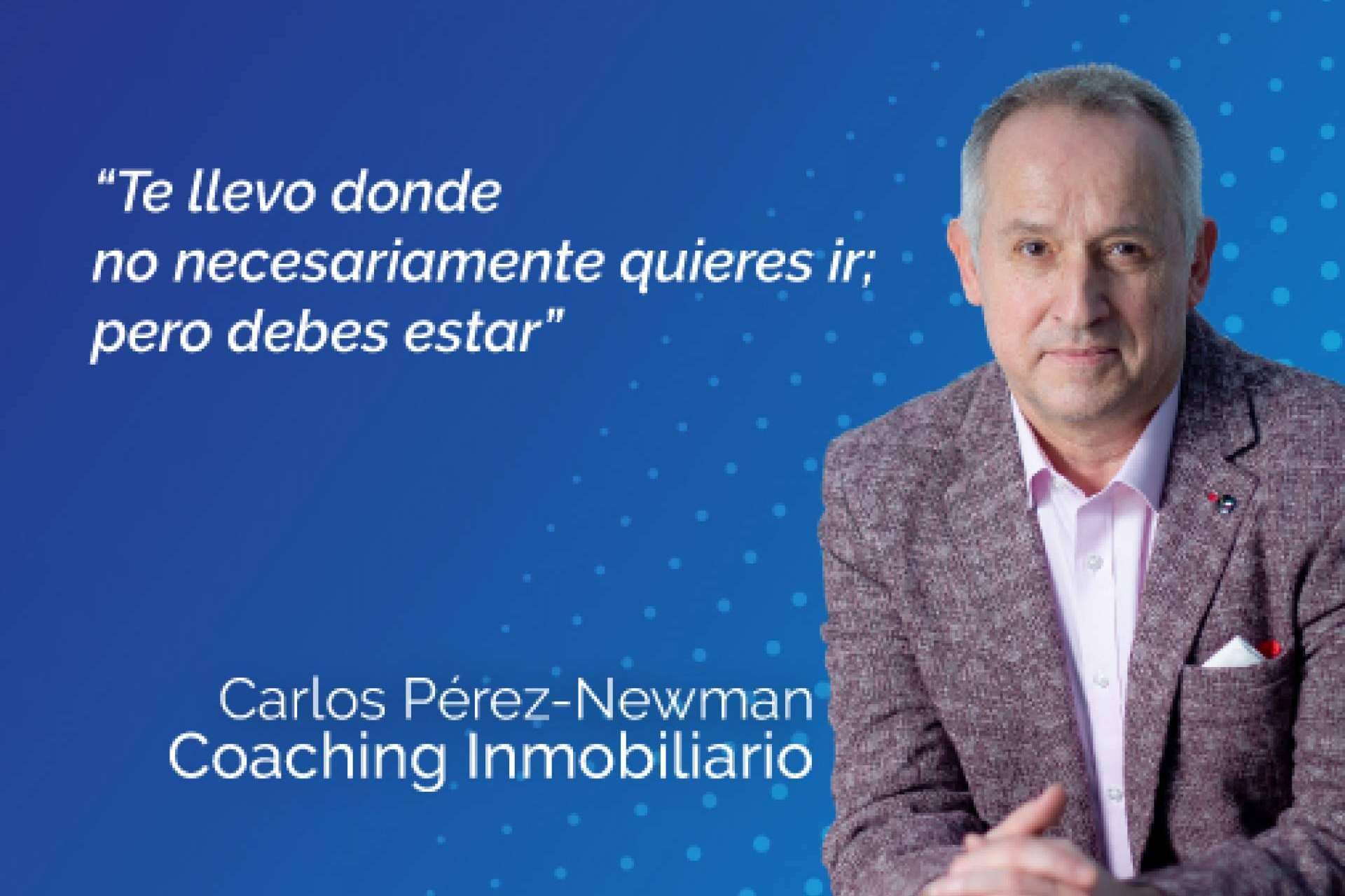 Coaching inmobiliario para agentes inmobiliarios independientes con Carlos Pérez