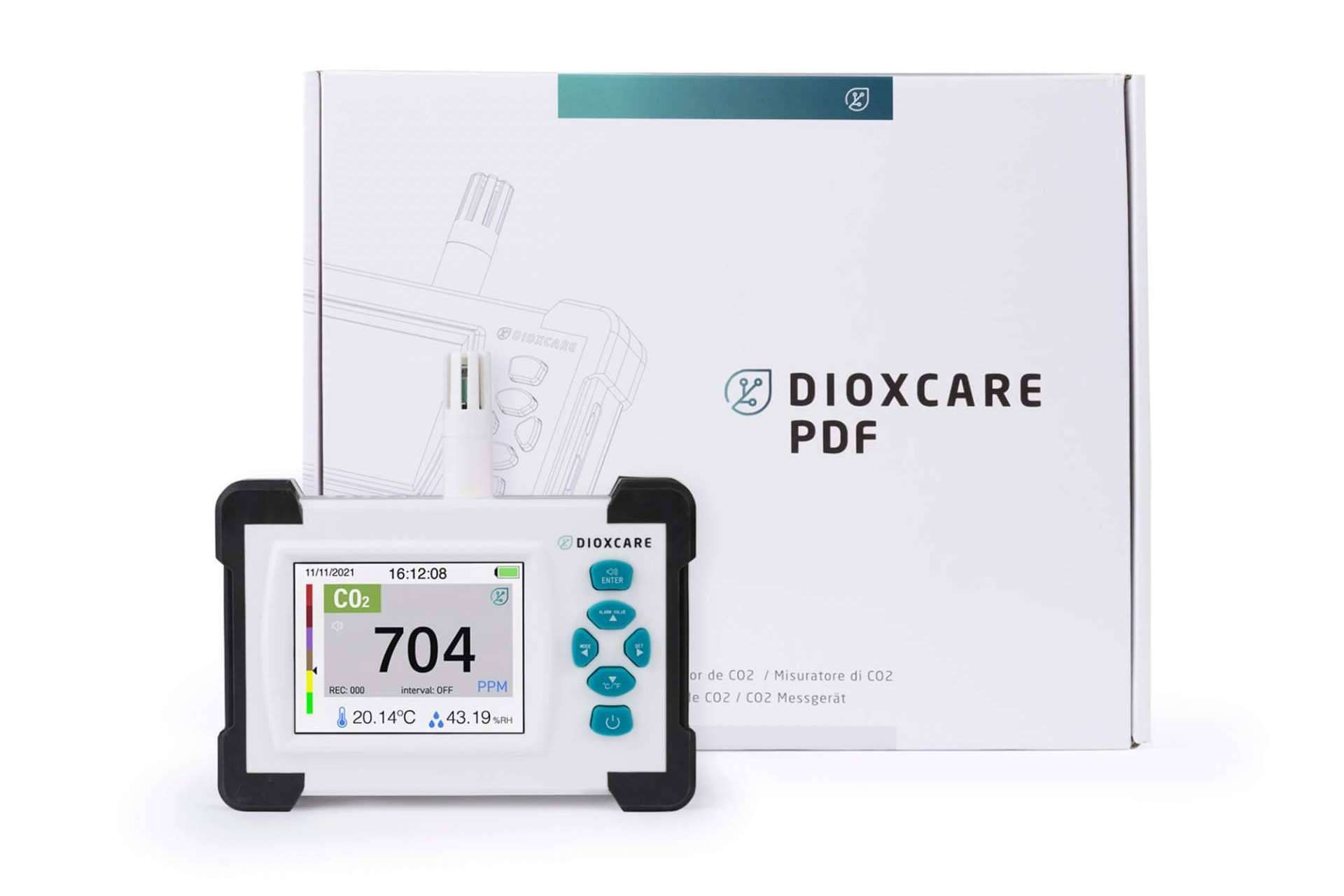 Conseguir un espacio más seguro con el detector de CO2 de Protect Soiart Distribución