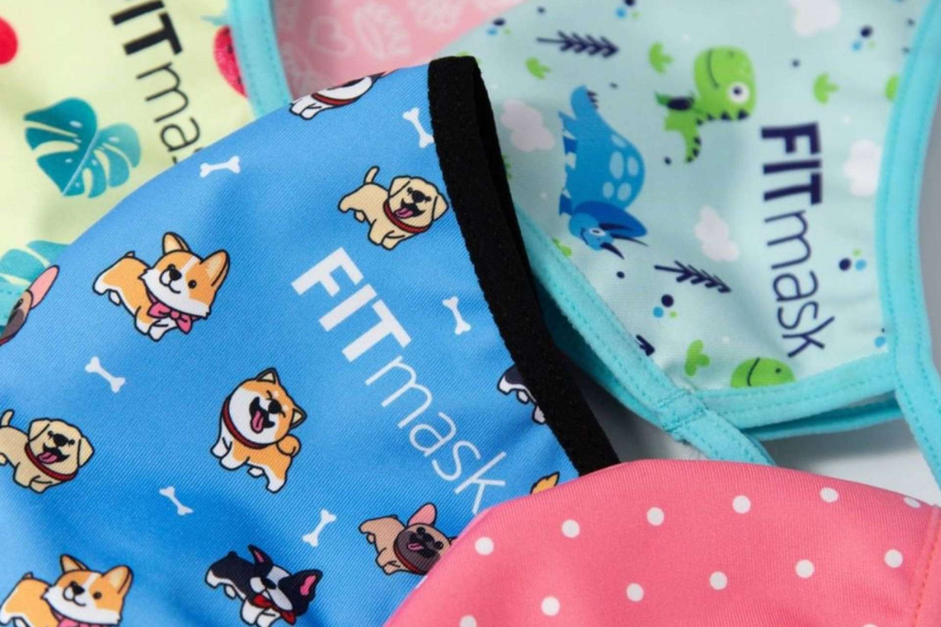 Lo último en mascarillas reutilizables para niños, en FITmask