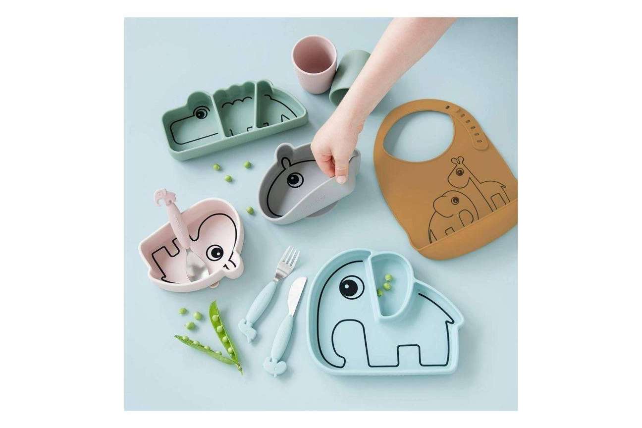 Platos para niños adaptados a la tendencia Baby Led Weaning, en Bobodü Kids