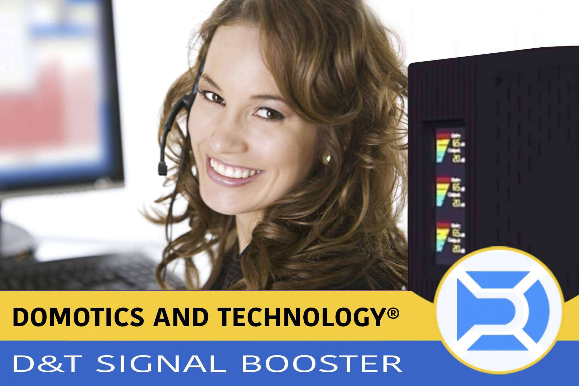 Optimizar la señal a las empresas con el D&T Signal Booster de Domotics and Technology