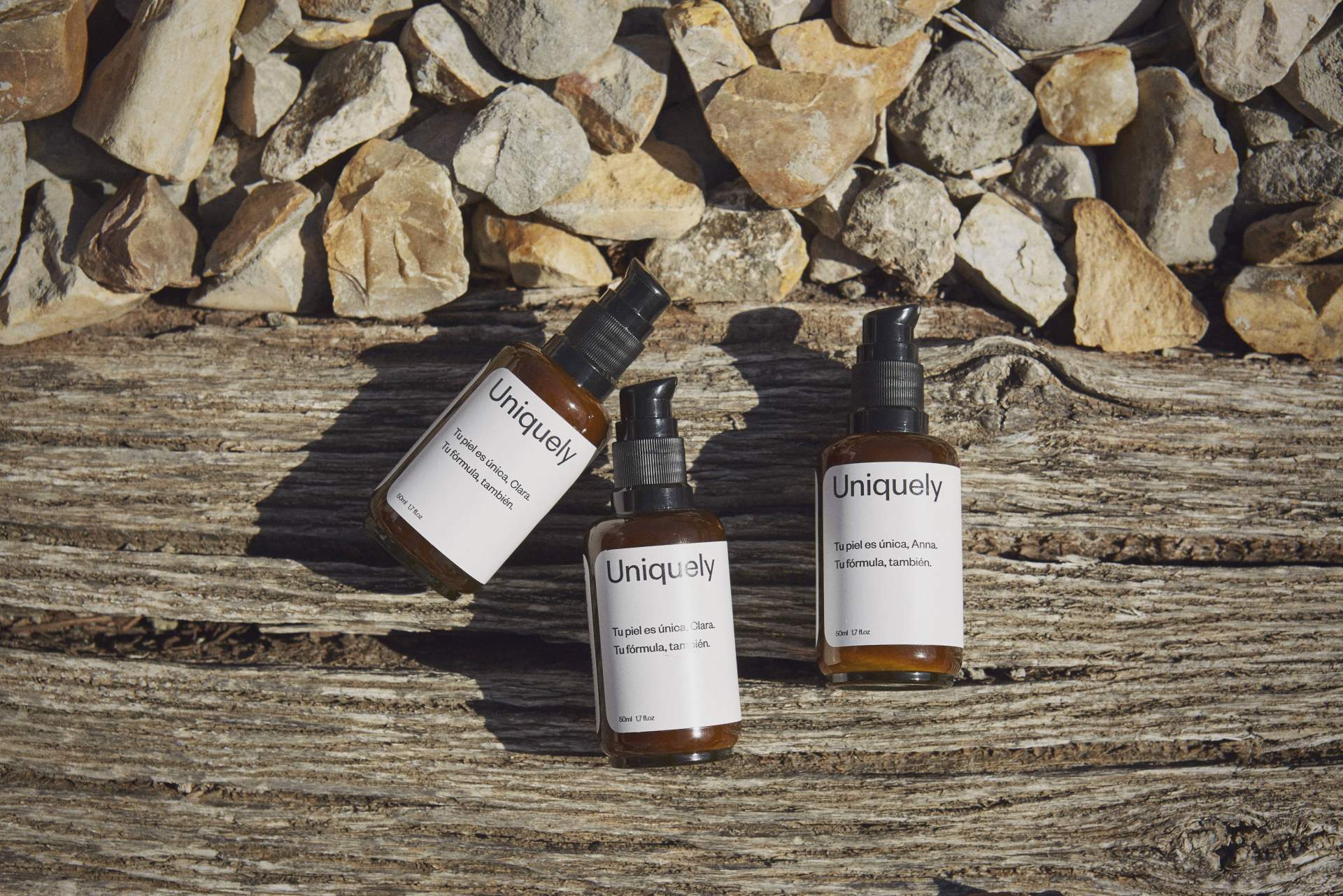 Uniquely dispone de productos personalizados para el cuidado facial
