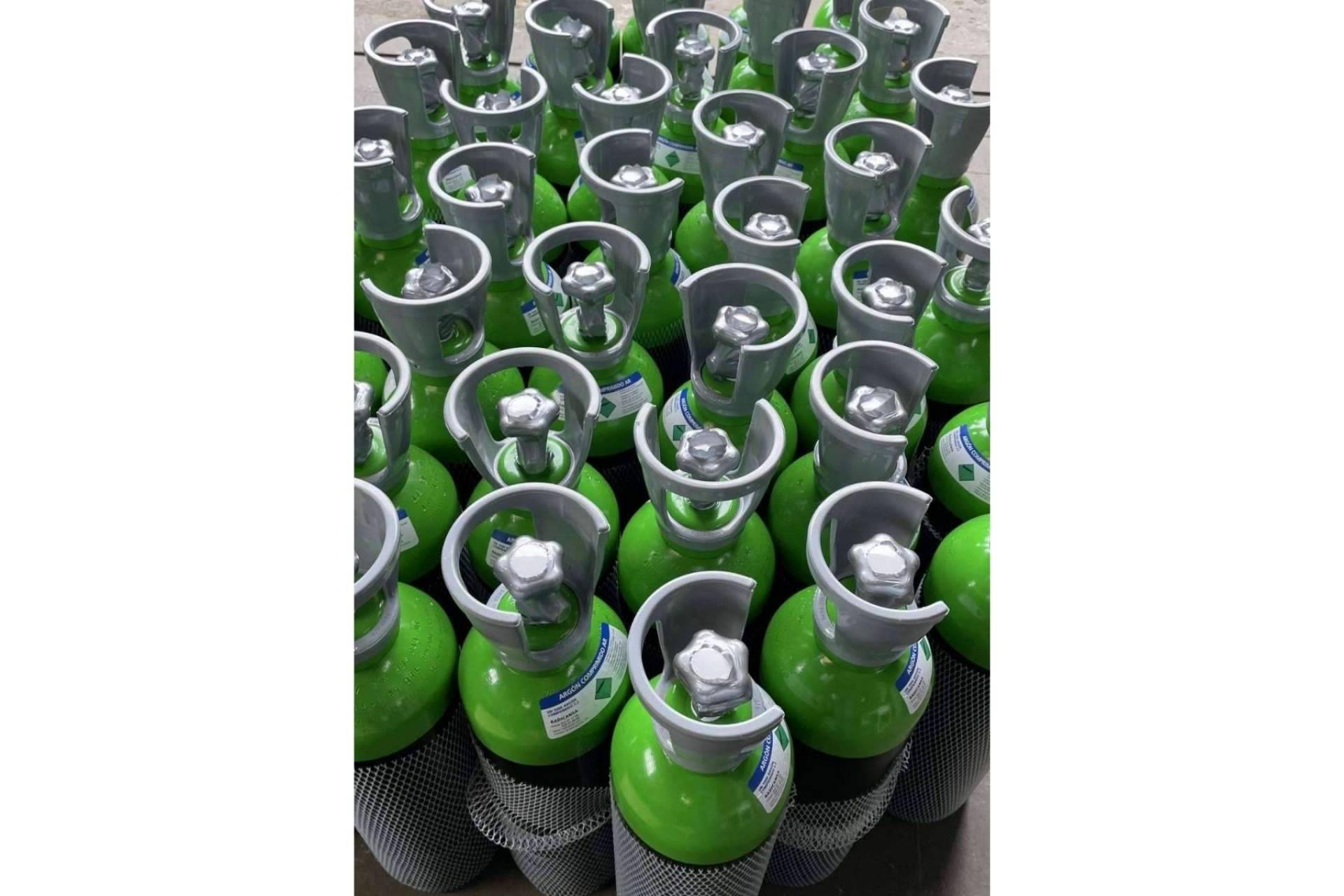 RADICANSA afirma que el argón es un gas noble que se usa para soldadura de acero inoxidable y aluminio
