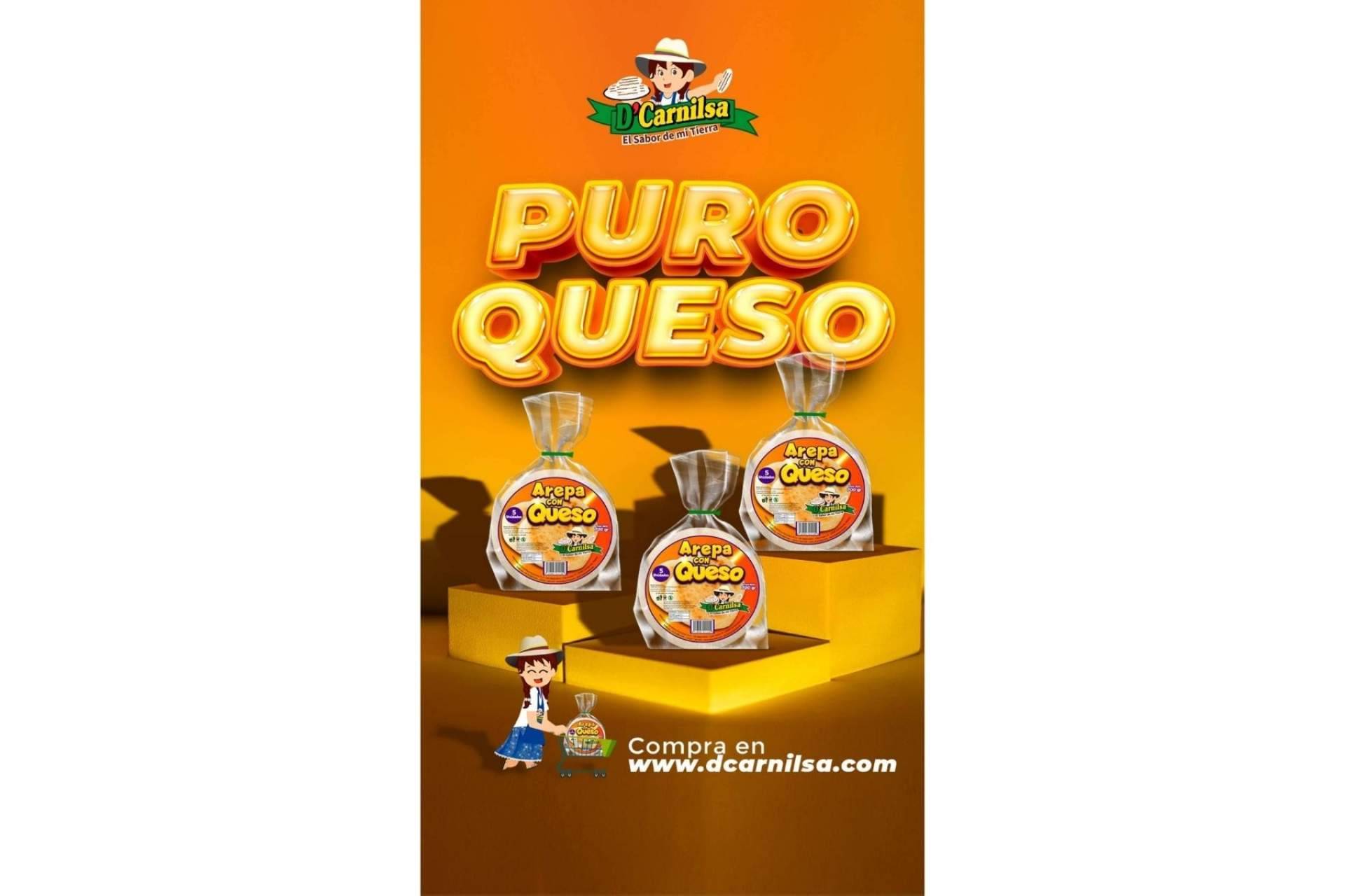 D'Carnilsa, el verdadero sabor colombiano y venezolano con sus arepas