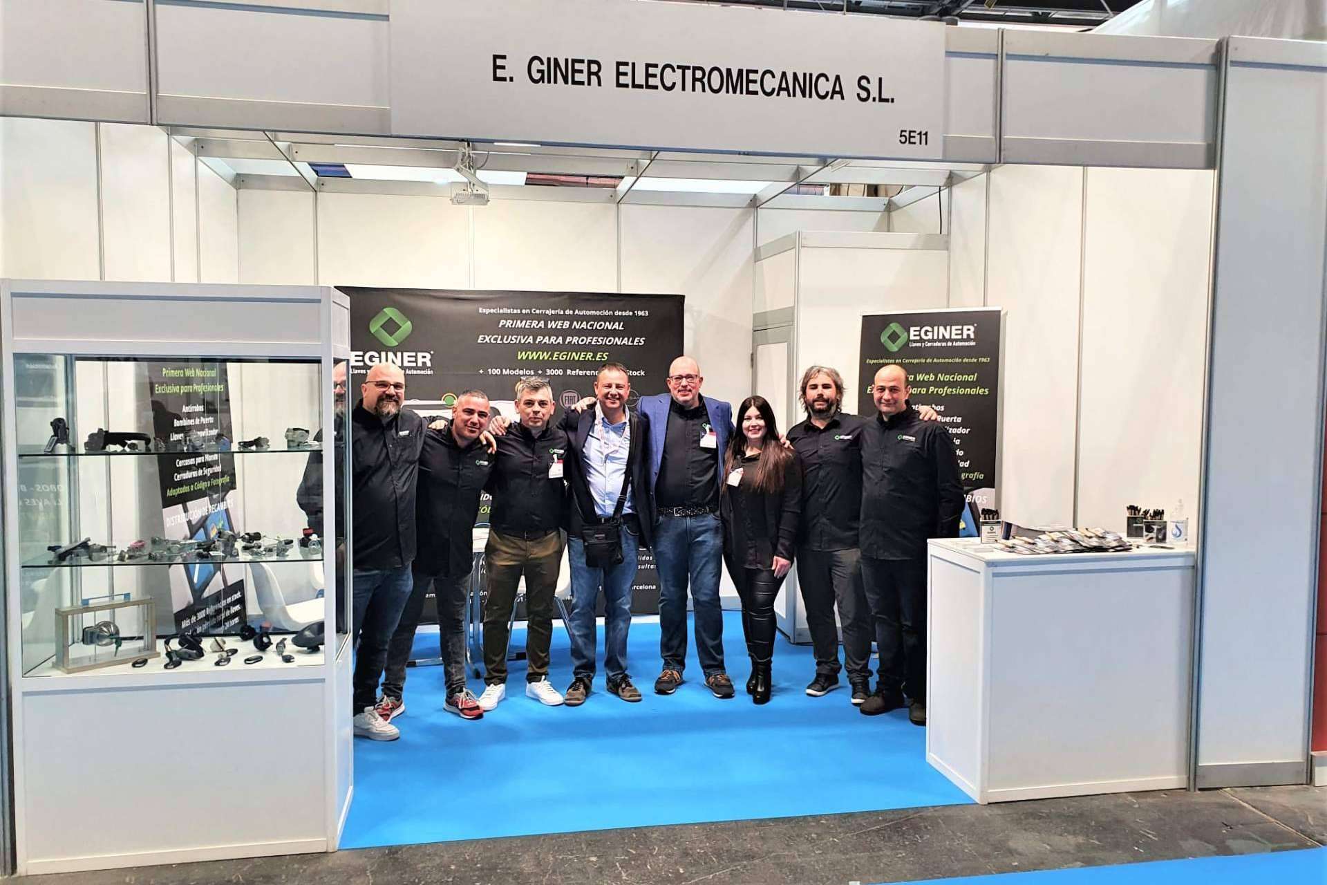 El éxito del stand de EGINER en la Feria Motortec 2022