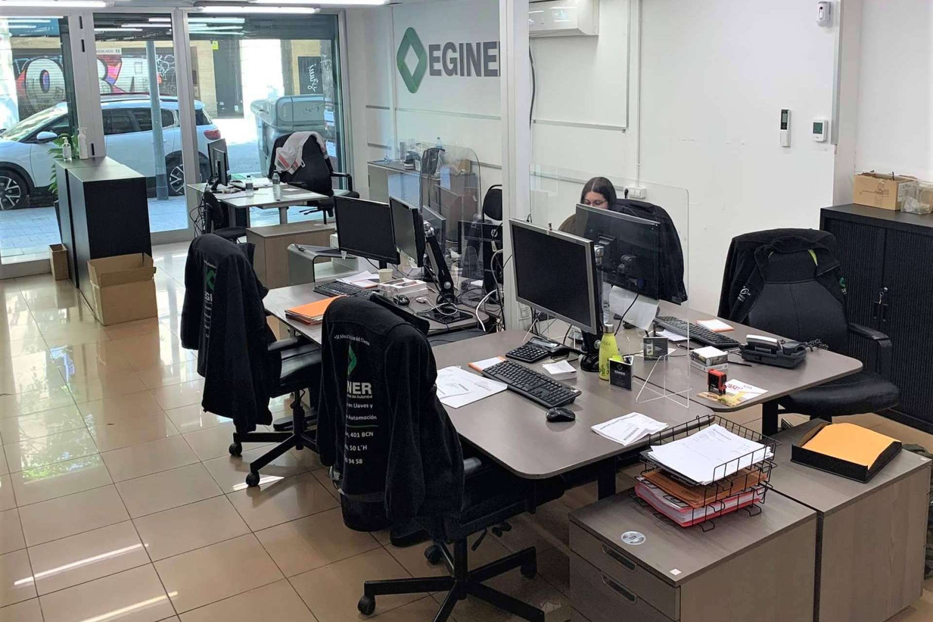 El nuevo local de la firma EGINER para el recambio de llaves y cerraduras, entre otros servicios