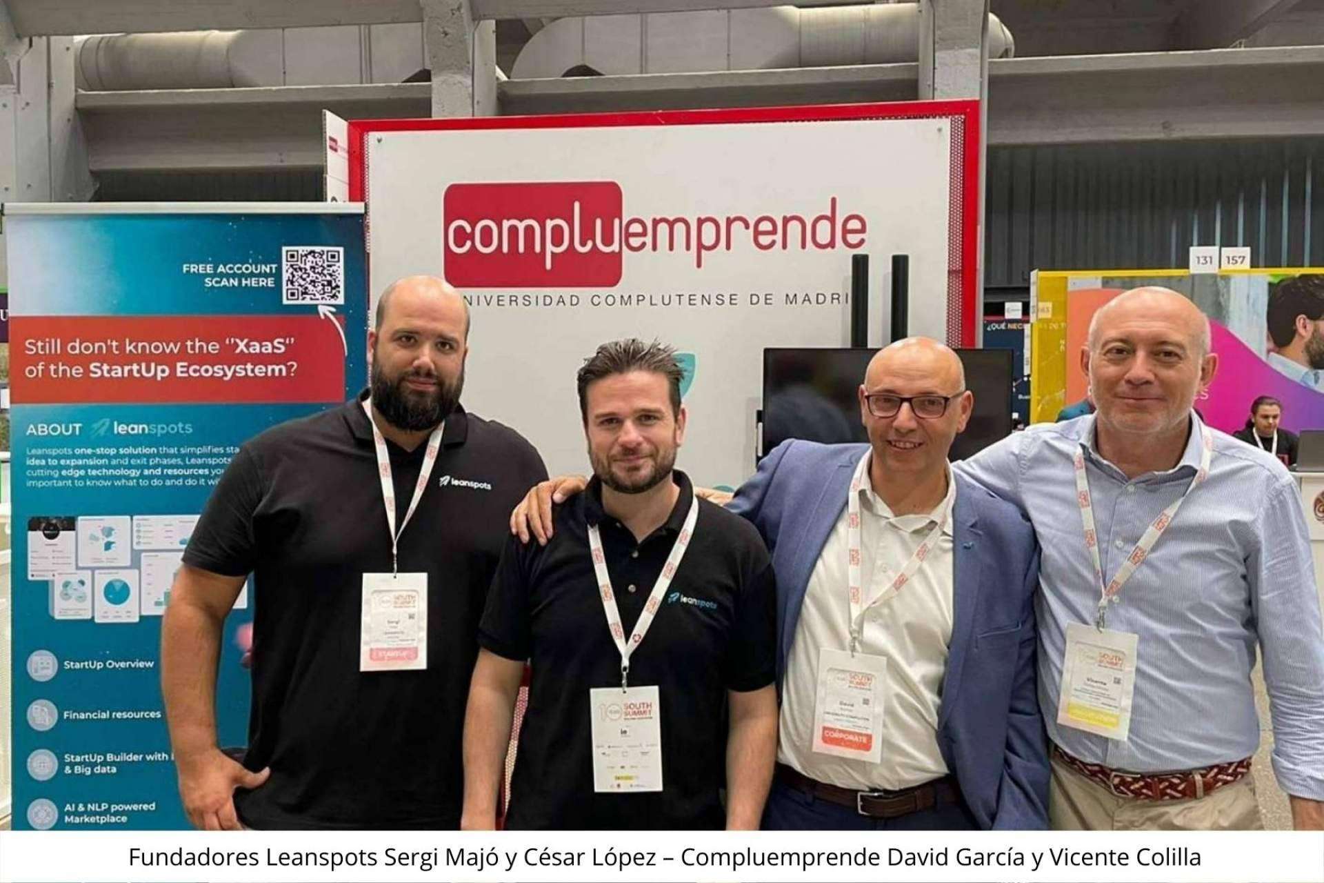 El partner tecnológico de universidades en ecosistemas de innovación y emprendimiento presente en el South Summit 2022, Leanspots
