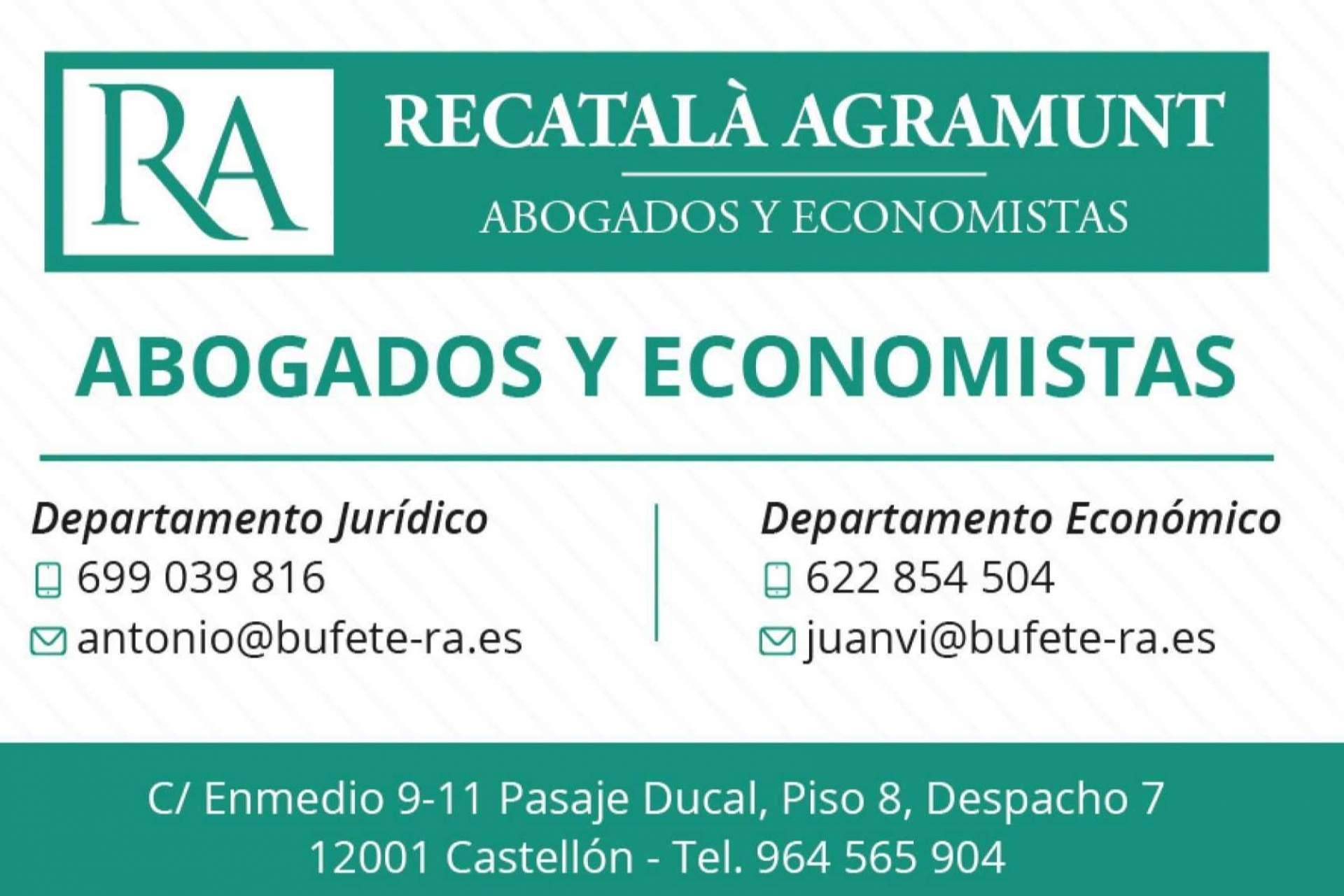 El asesoramiento de Bufete Recatalà Agramunt para salir del fichero de morosos